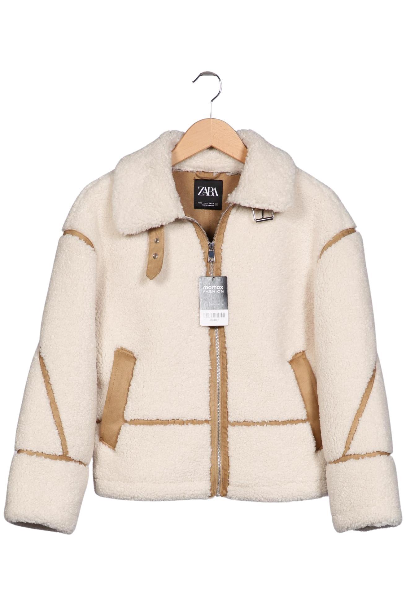 

Zara Damen Jacke, cremeweiß, Gr. 36