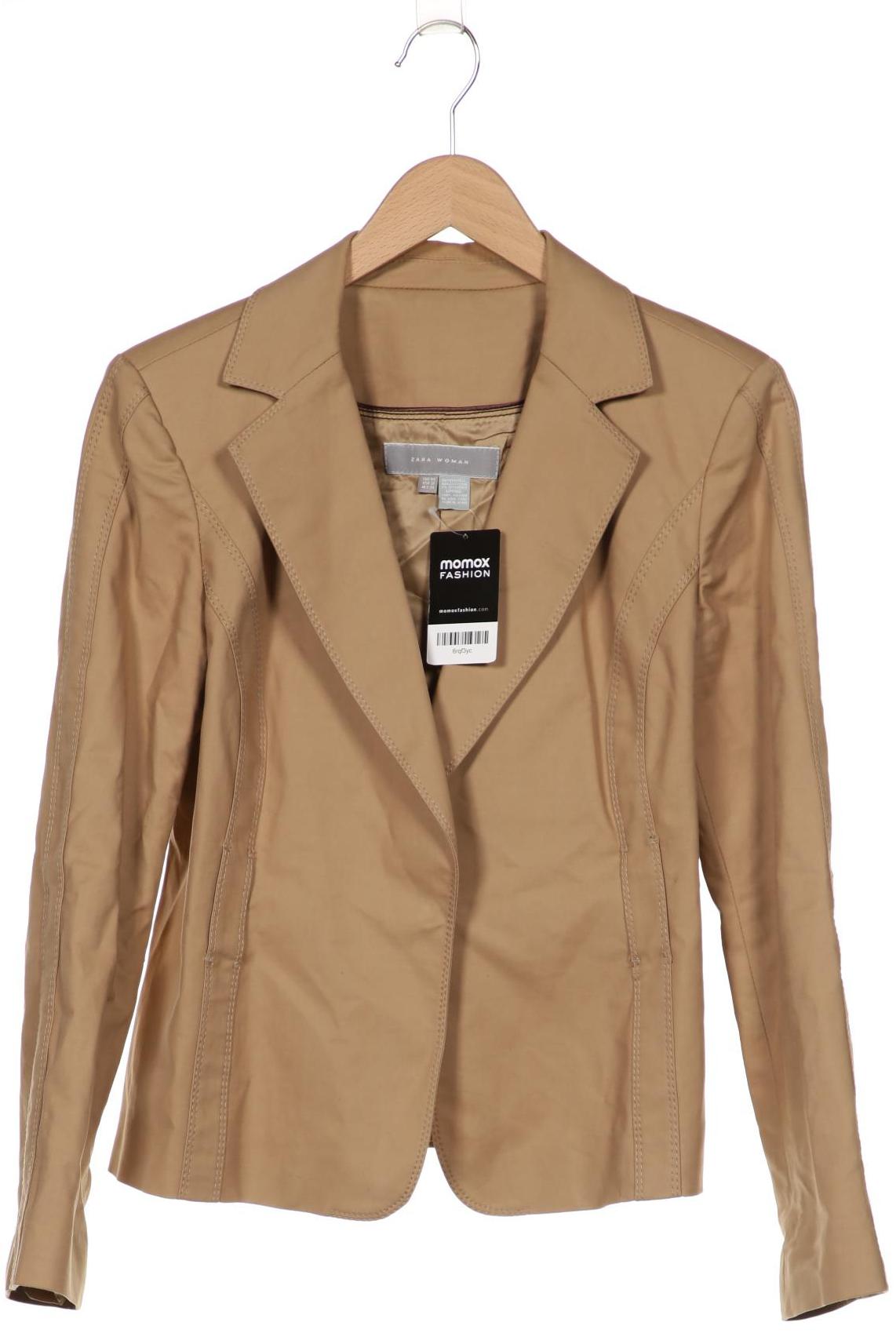 

Zara Damen Jacke, beige, Gr. 44