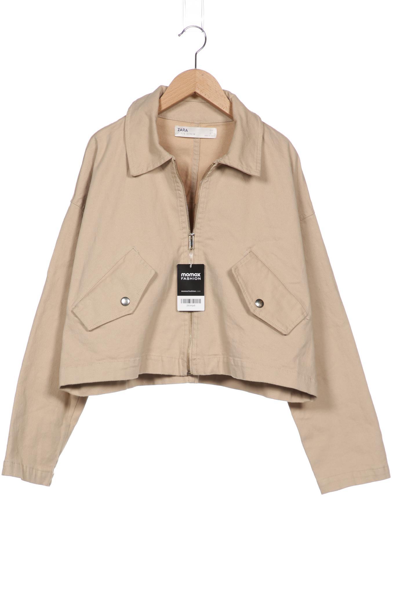 

ZARA Damen Jacke, beige