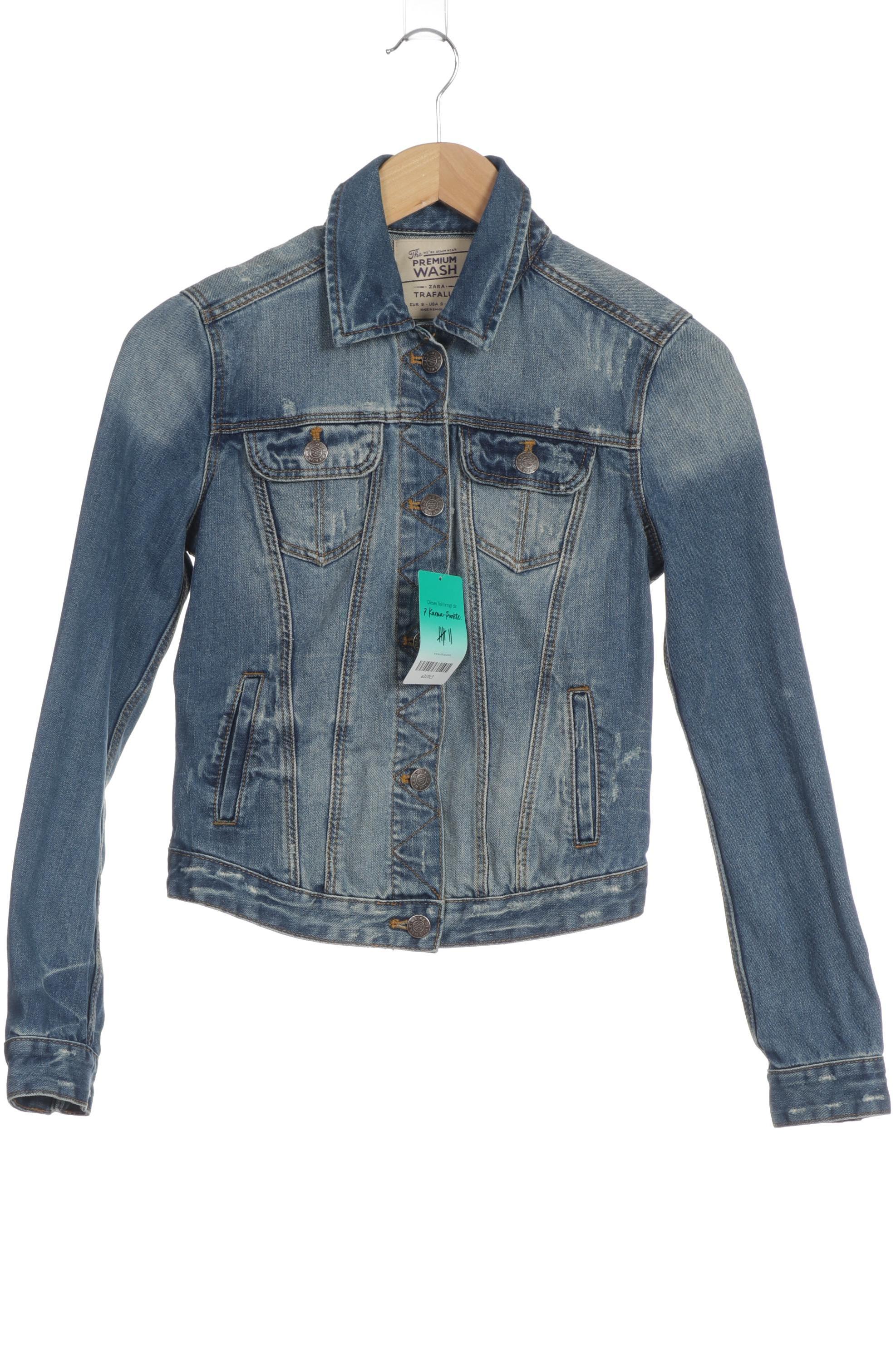 

Zara Damen Jacke, blau, Gr. 36