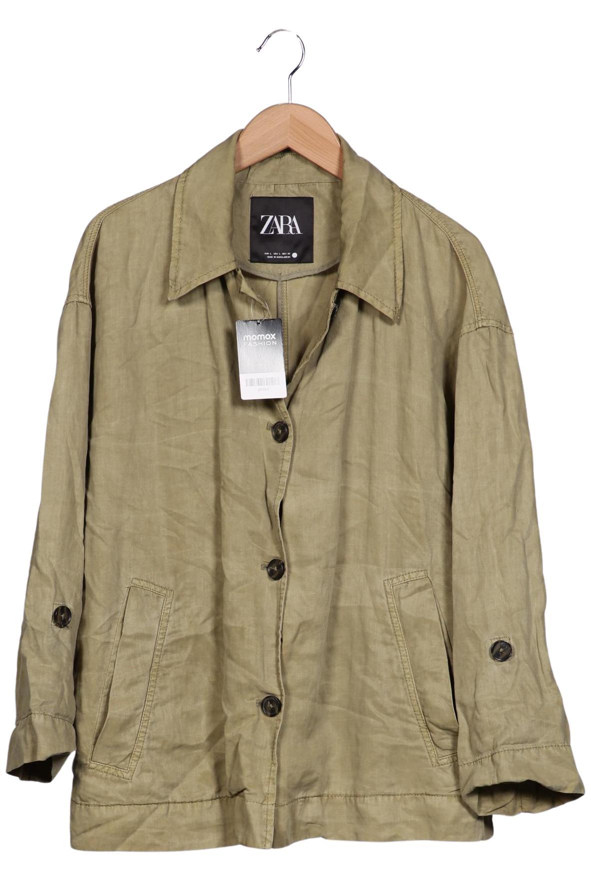 

Zara Damen Jacke, beige, Gr. 42
