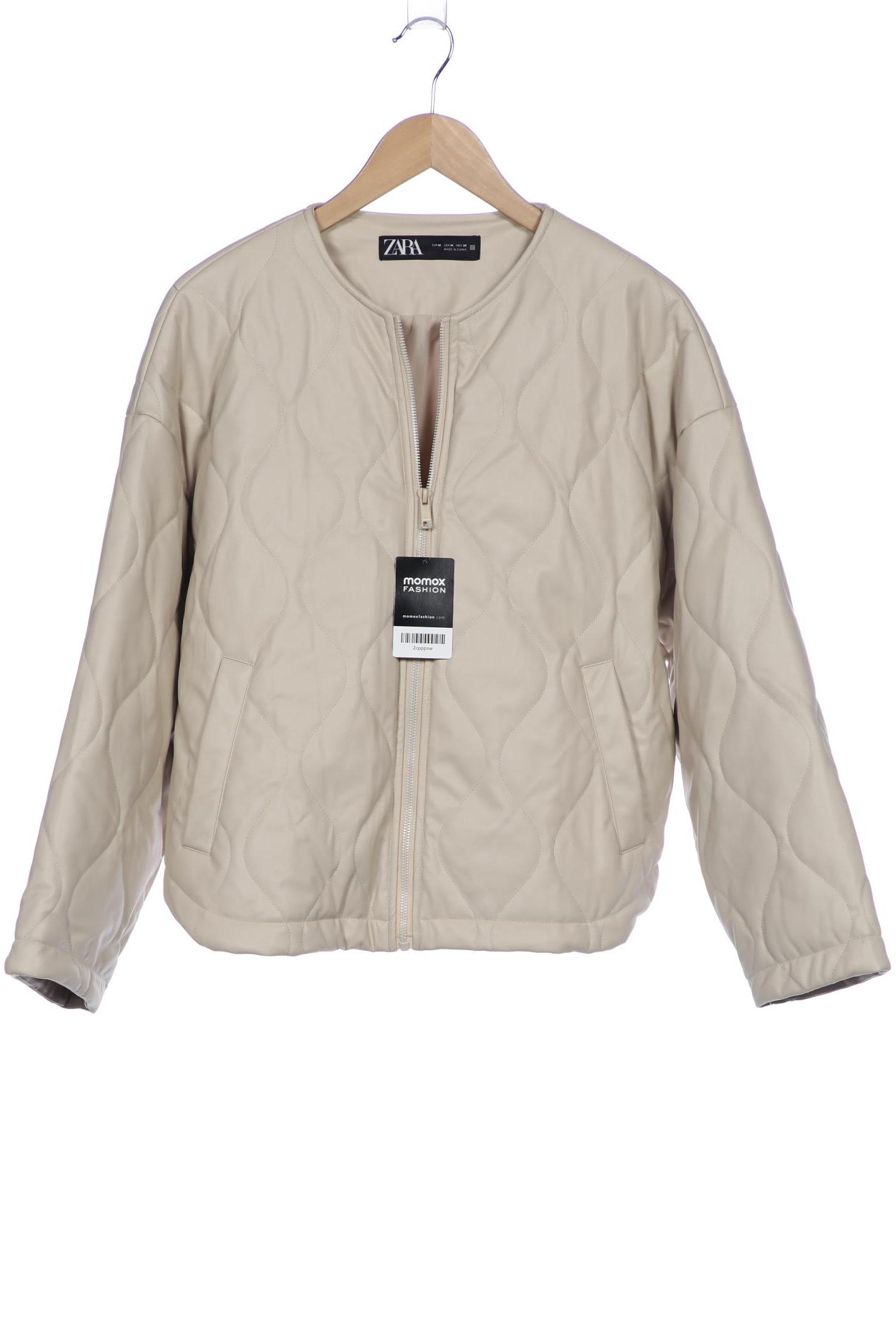 

Zara Damen Jacke, beige, Gr. 38