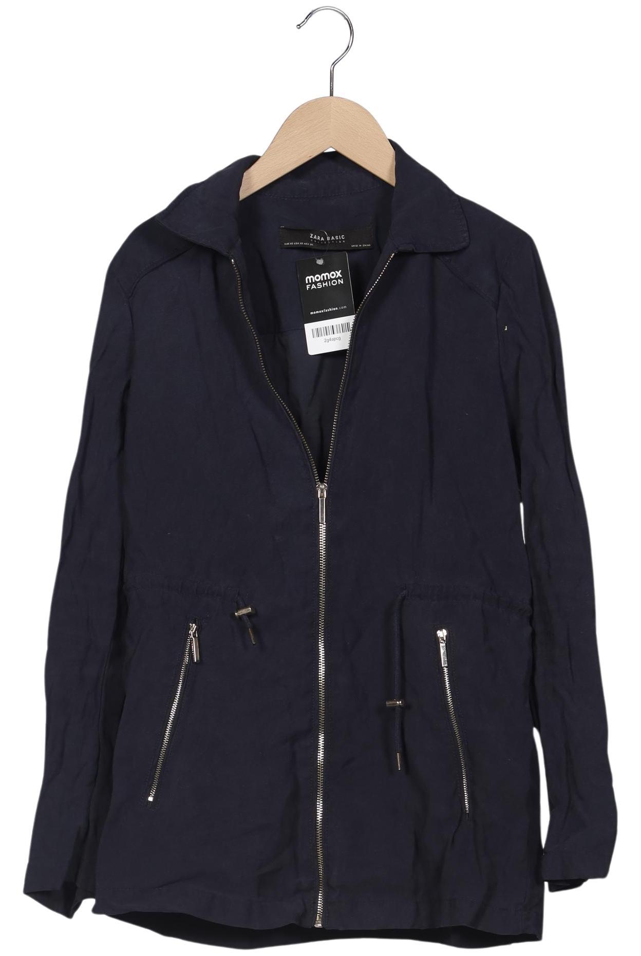 

Zara Damen Jacke, marineblau, Gr. 34