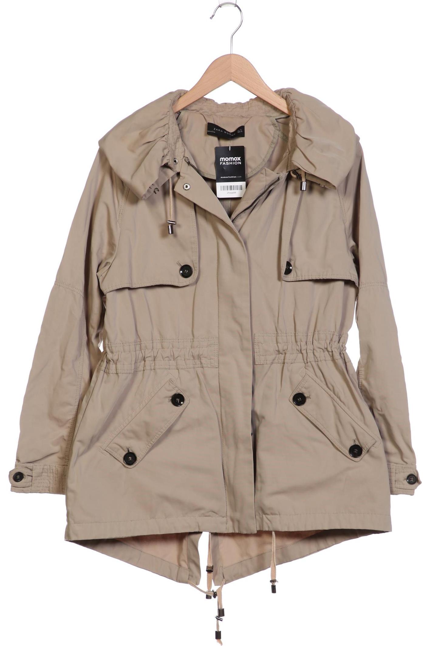 

Zara Damen Jacke, beige, Gr. 38