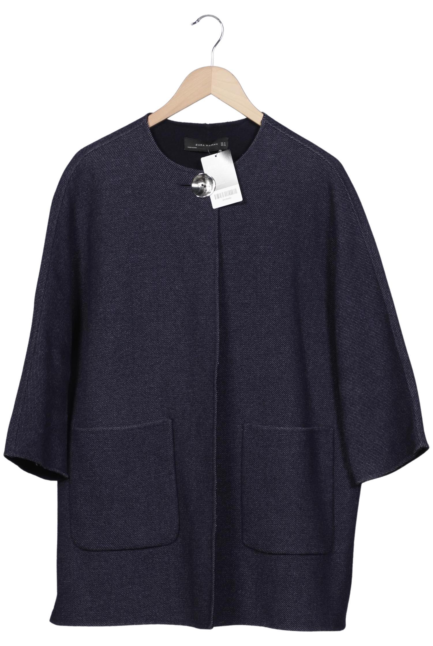 

Zara Damen Jacke, marineblau, Gr. 38