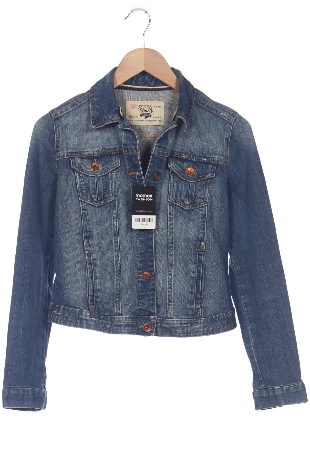 

Zara Damen Jacke, blau, Gr. 38