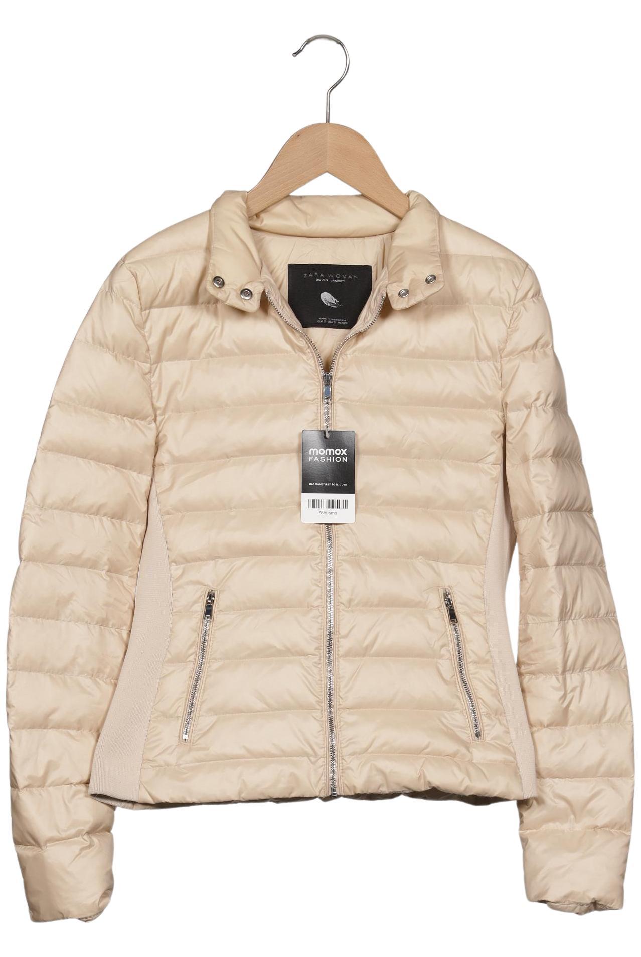 

Zara Damen Jacke, beige, Gr. 36