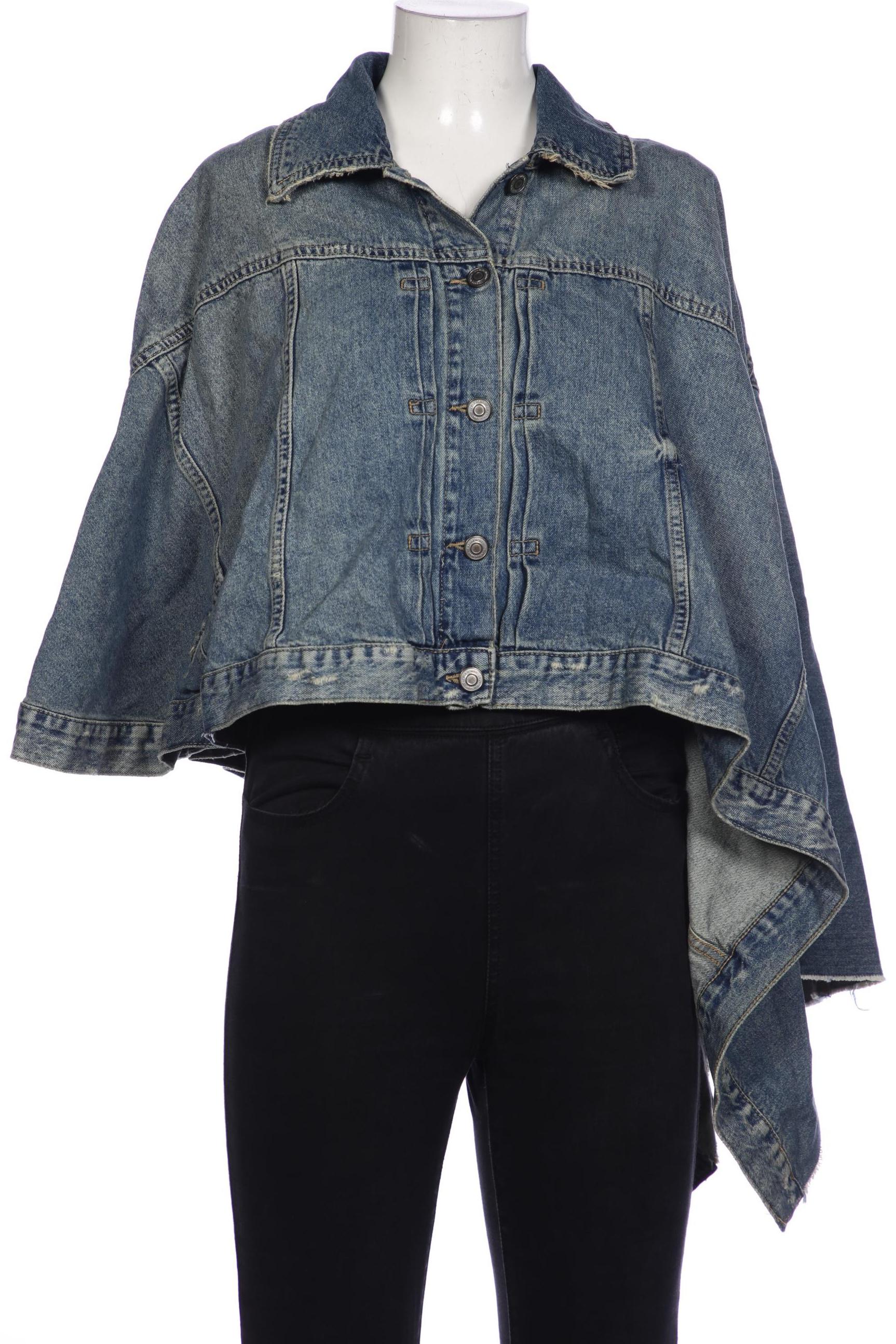 

ZARA Damen Jacke, blau