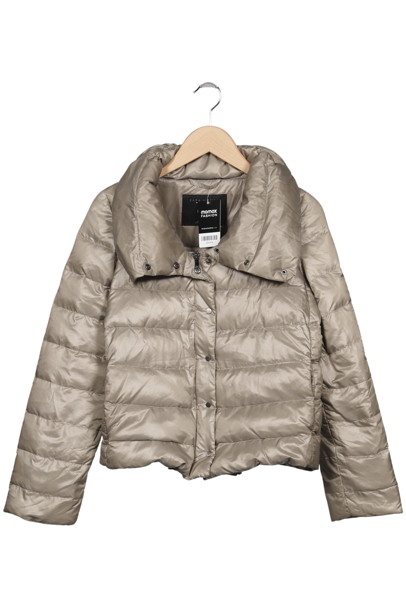 

Zara Damen Jacke, beige, Gr. 34
