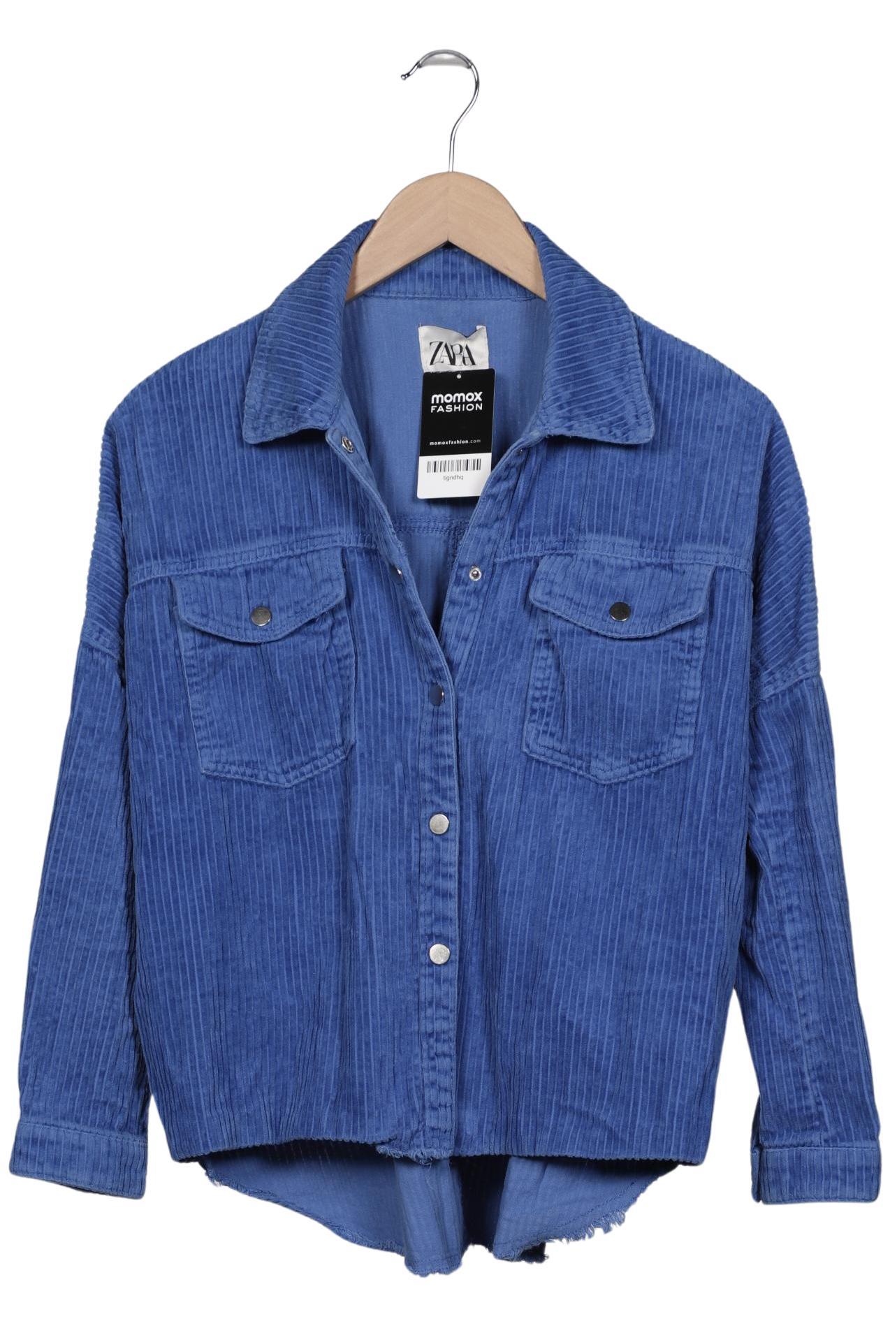 

Zara Damen Jacke, blau, Gr. 34