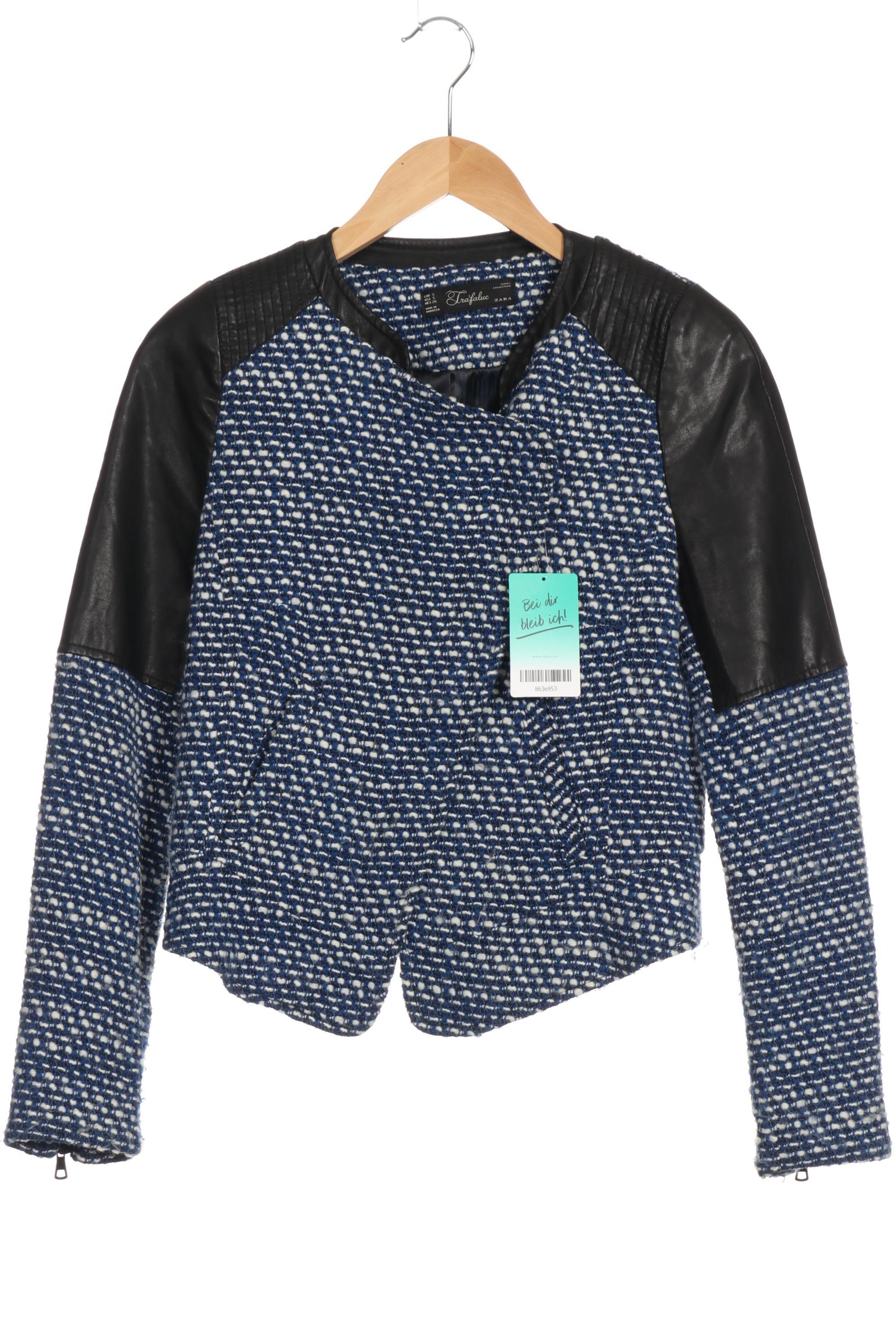 

Zara Damen Jacke, blau, Gr. 36