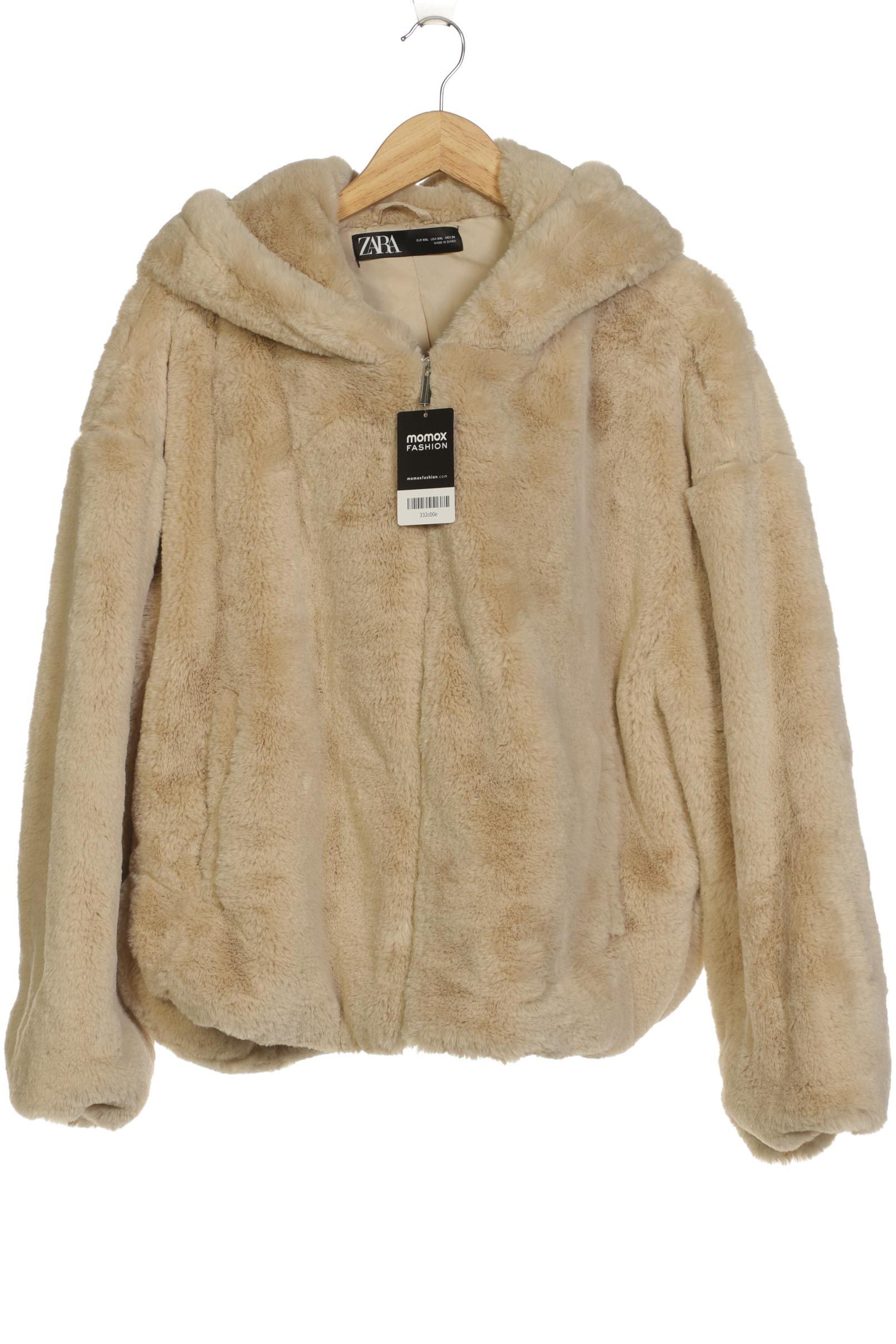 

Zara Damen Jacke, beige, Gr. 46