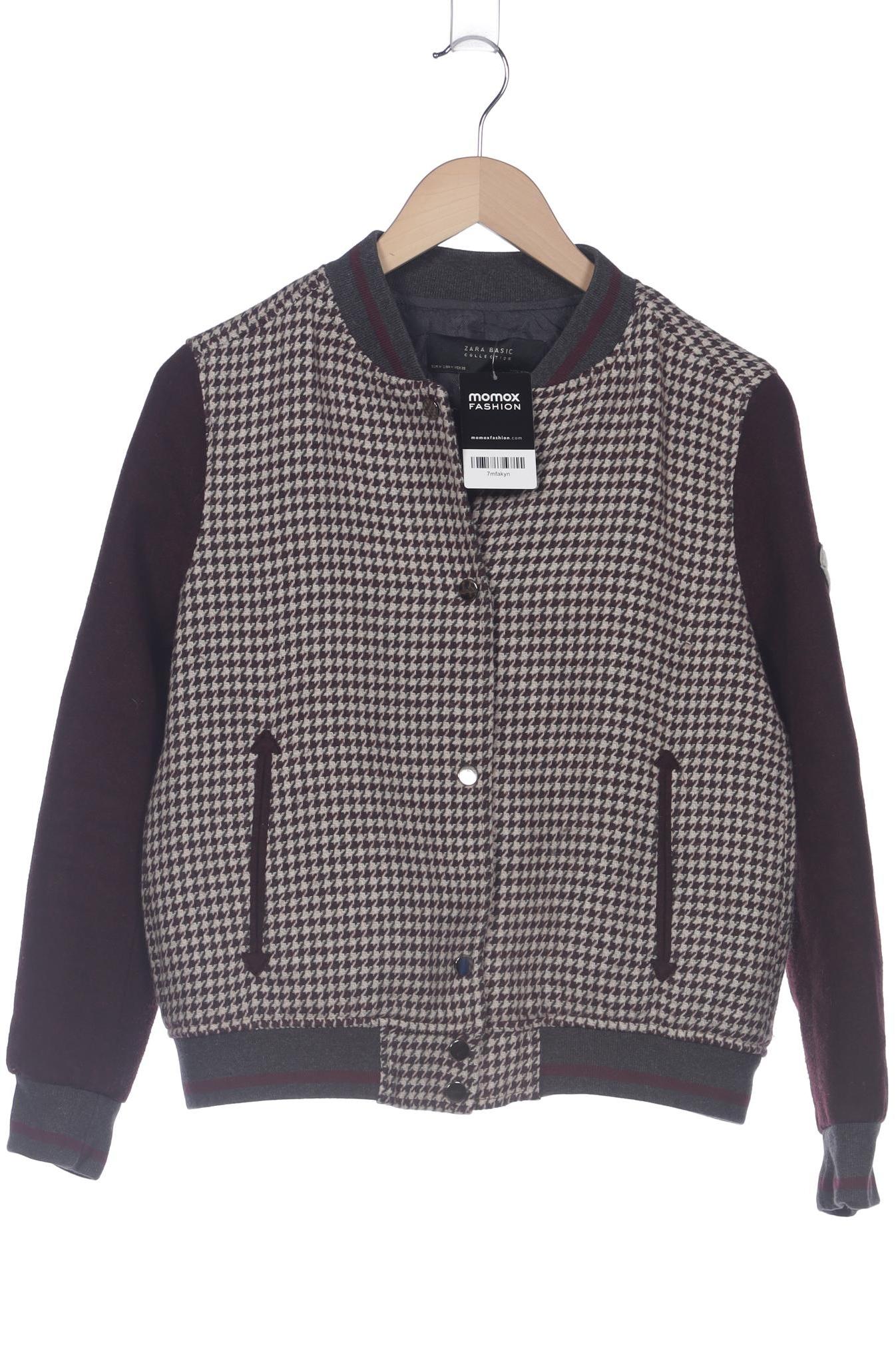 

Zara Damen Jacke, bordeaux, Gr. 38