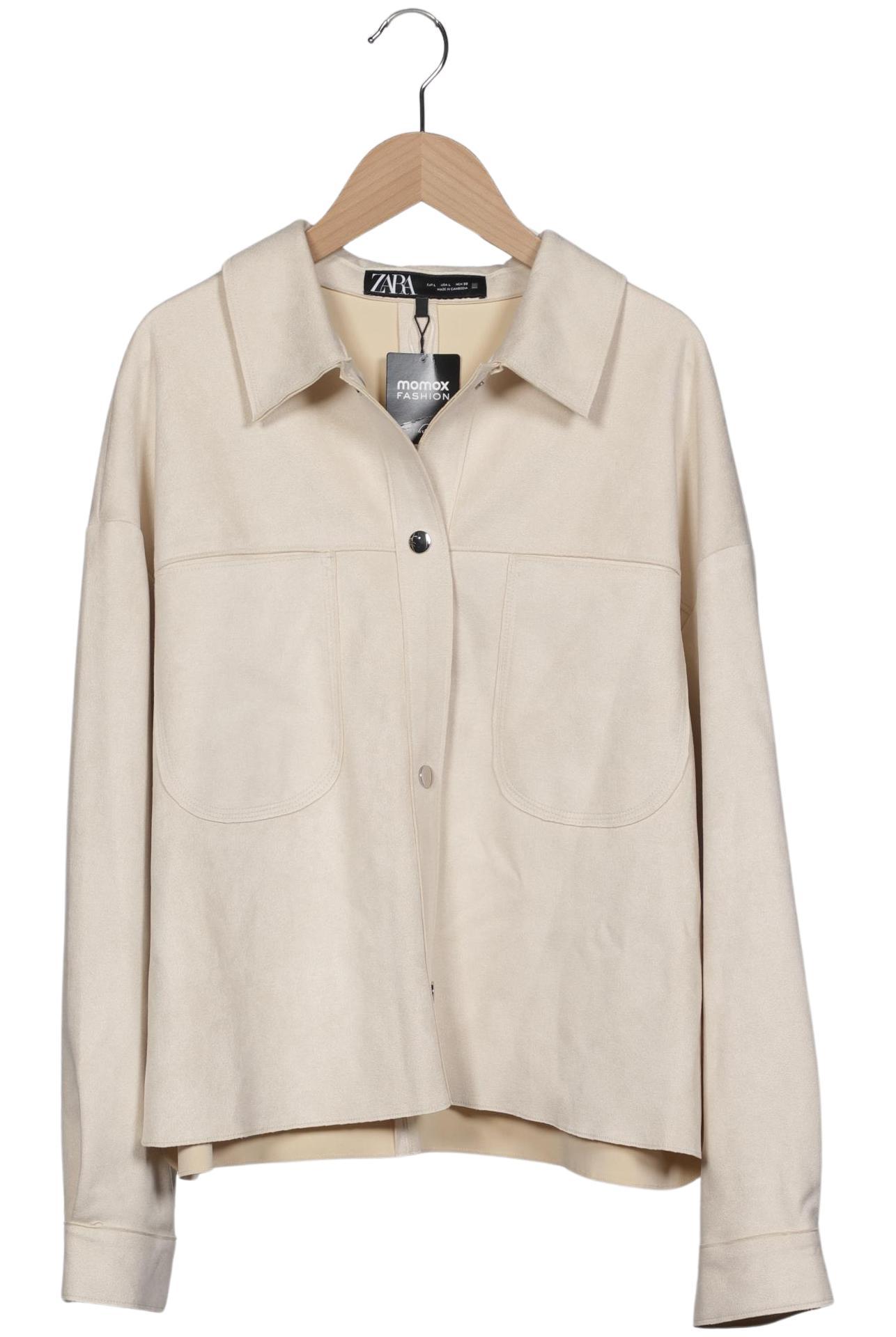 

Zara Damen Jacke, cremeweiß, Gr. 42