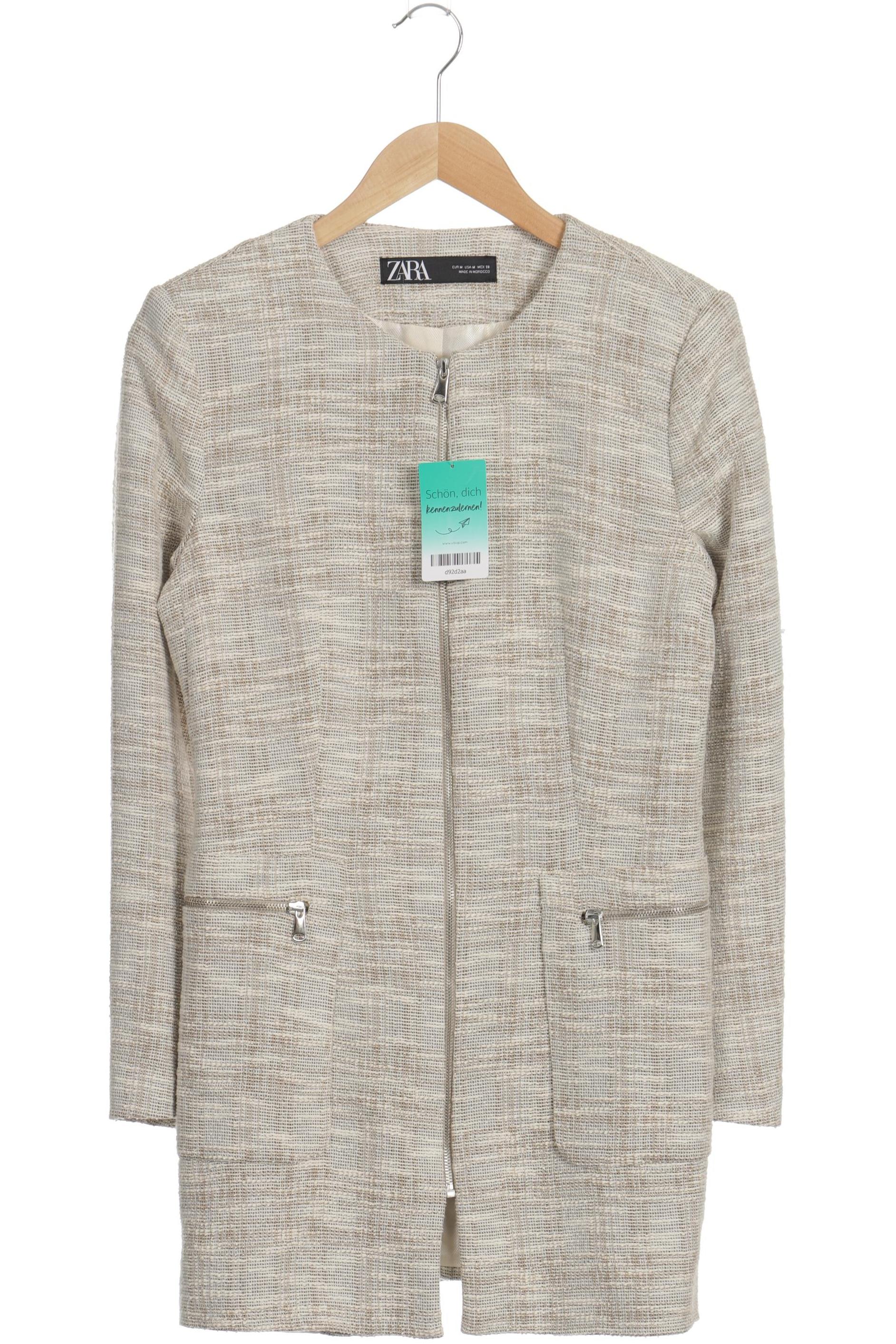 

Zara Damen Jacke, beige, Gr. 38