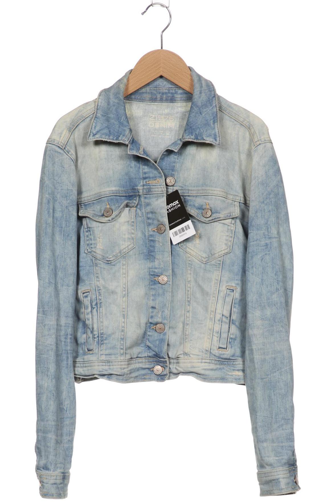 

ZARA Damen Jacke, hellblau