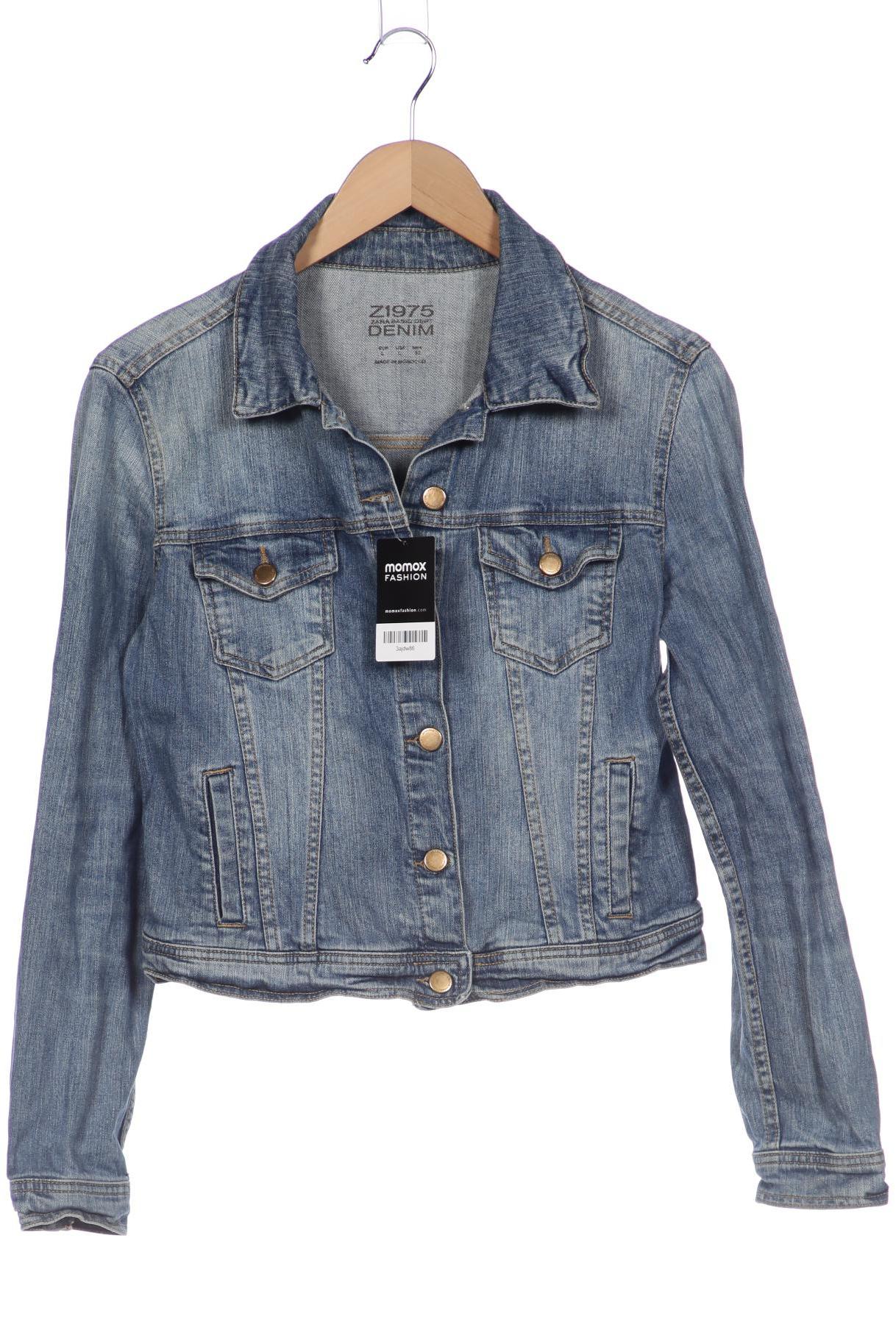

ZARA Damen Jacke, blau