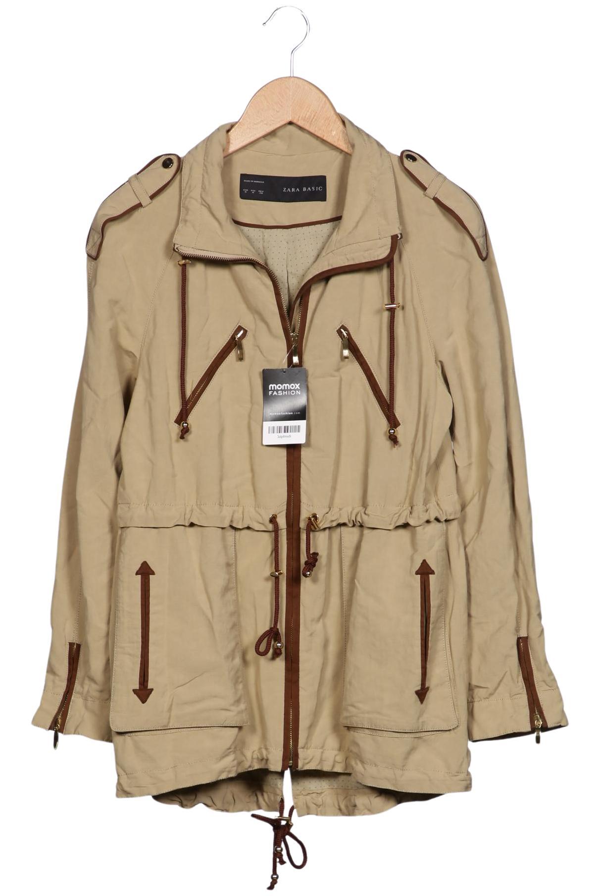 

Zara Damen Jacke, beige, Gr. 38