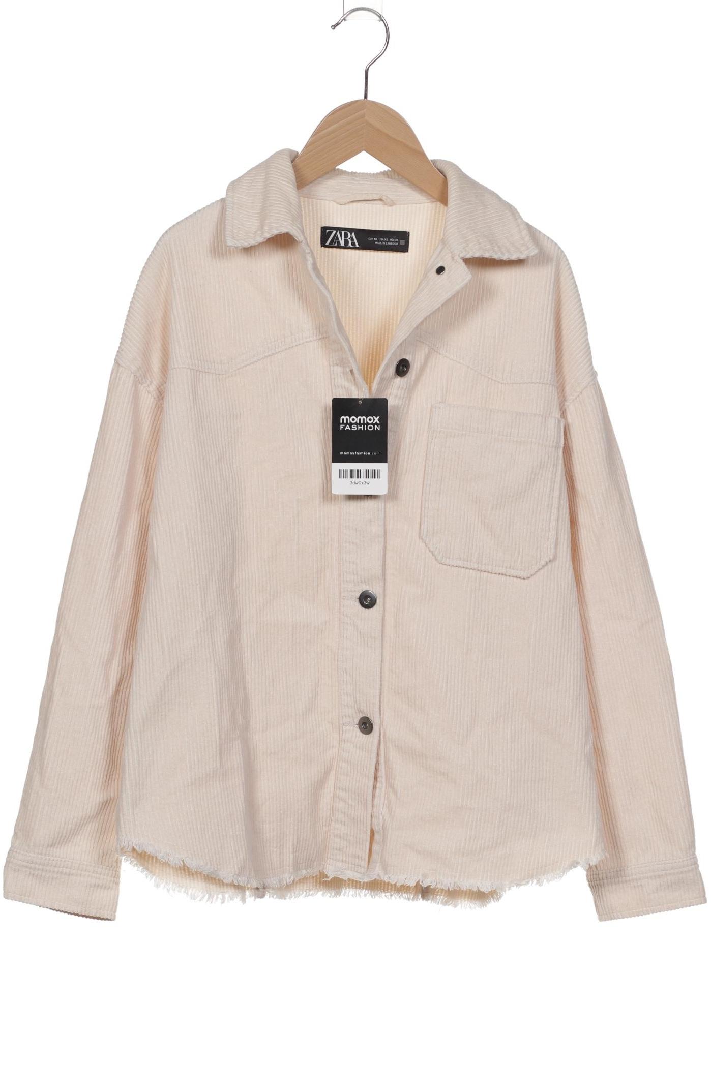 

Zara Damen Jacke, cremeweiß, Gr. 34