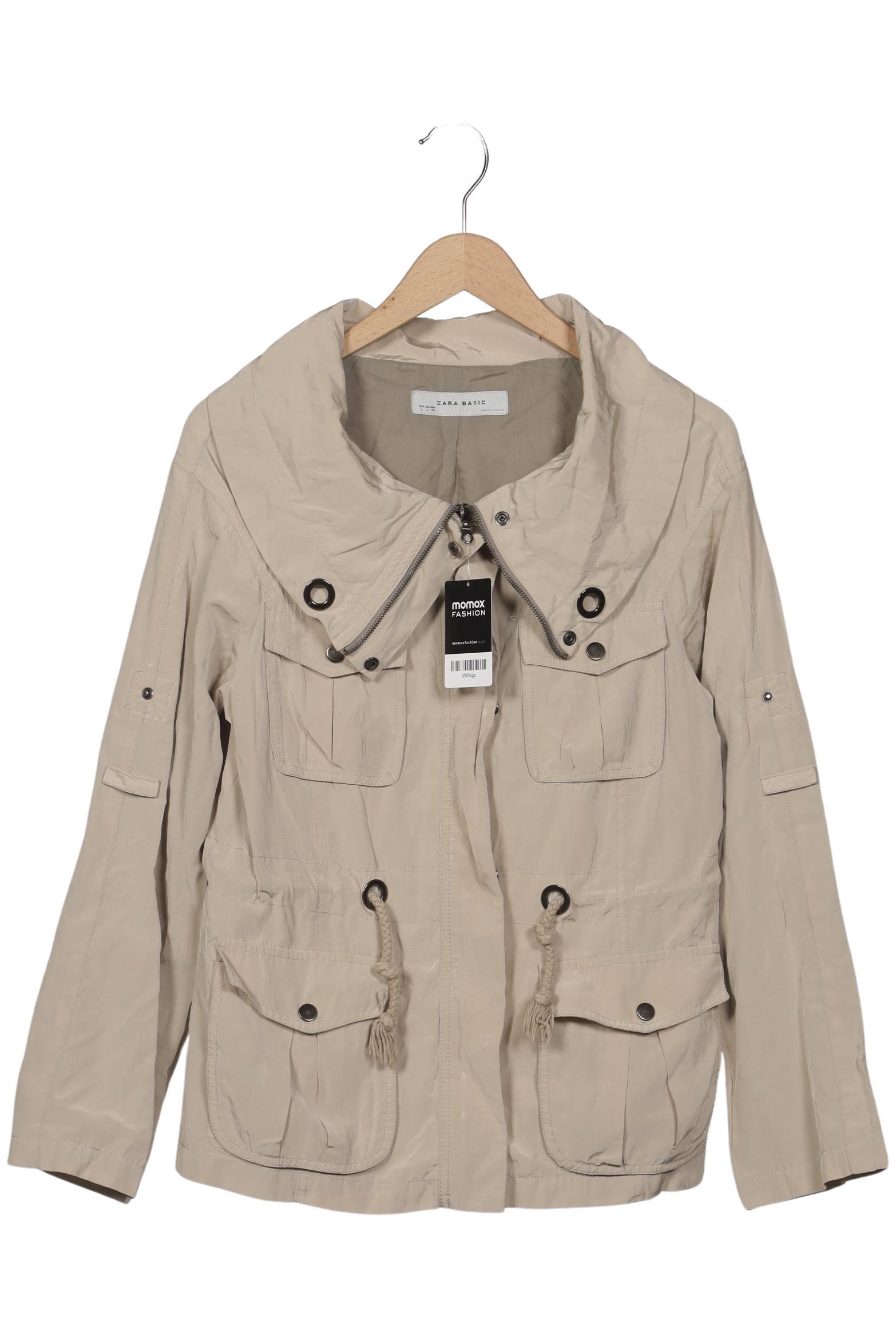 

Zara Damen Jacke, beige, Gr. 42