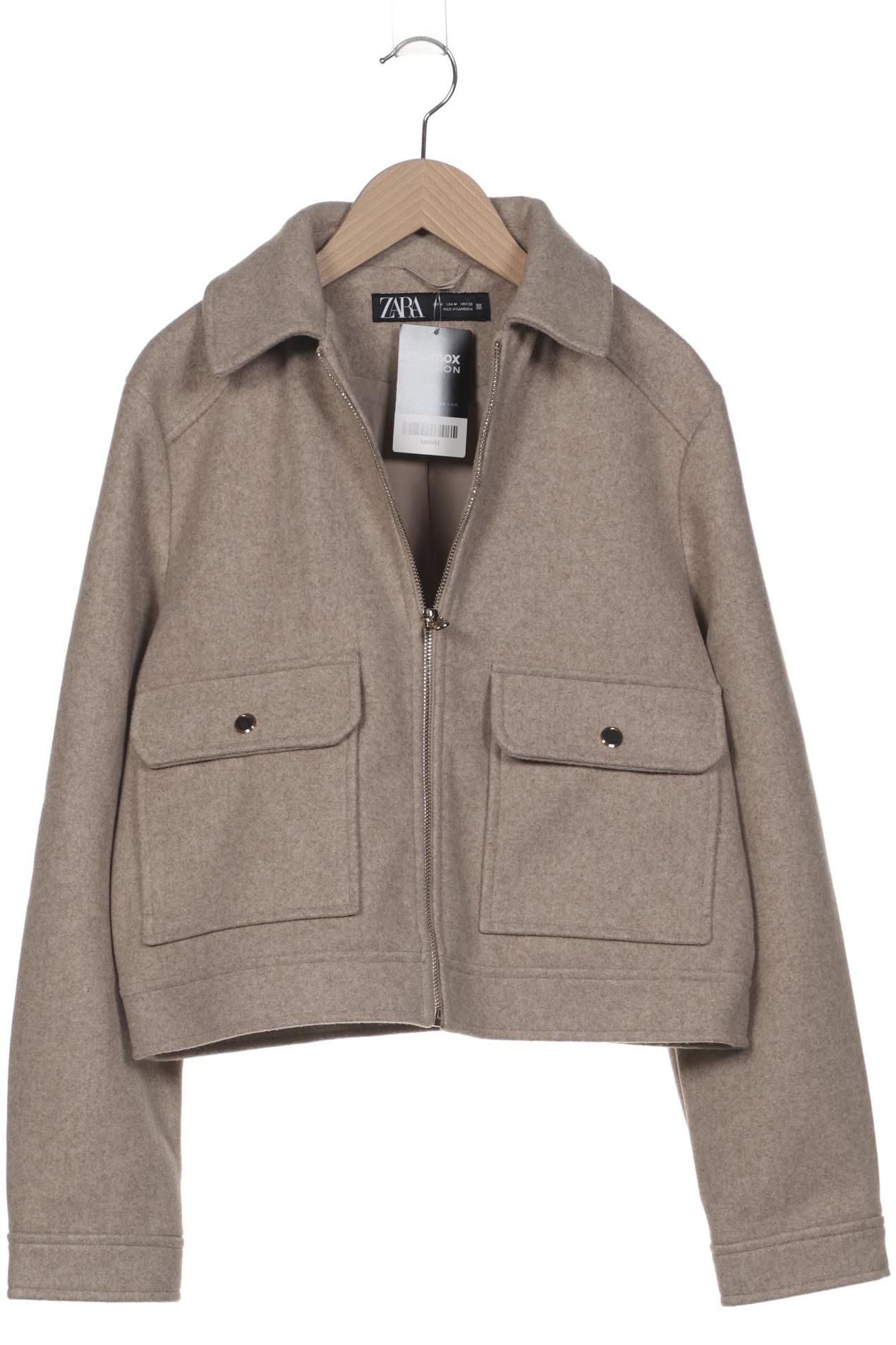 

Zara Damen Jacke, braun, Gr. 38