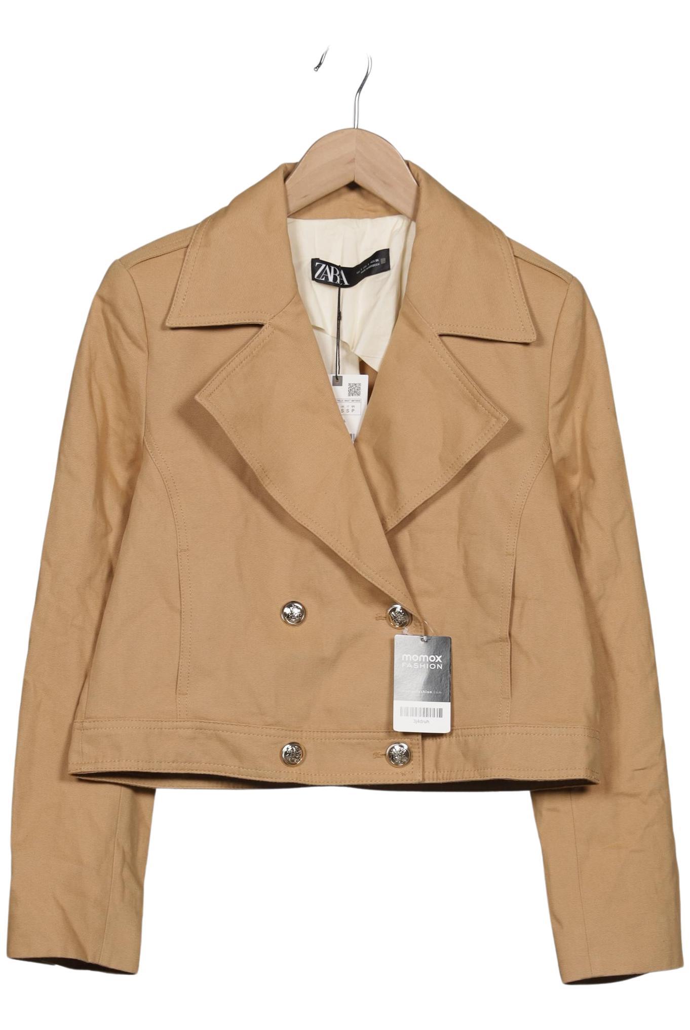 

Zara Damen Jacke, beige, Gr. 36