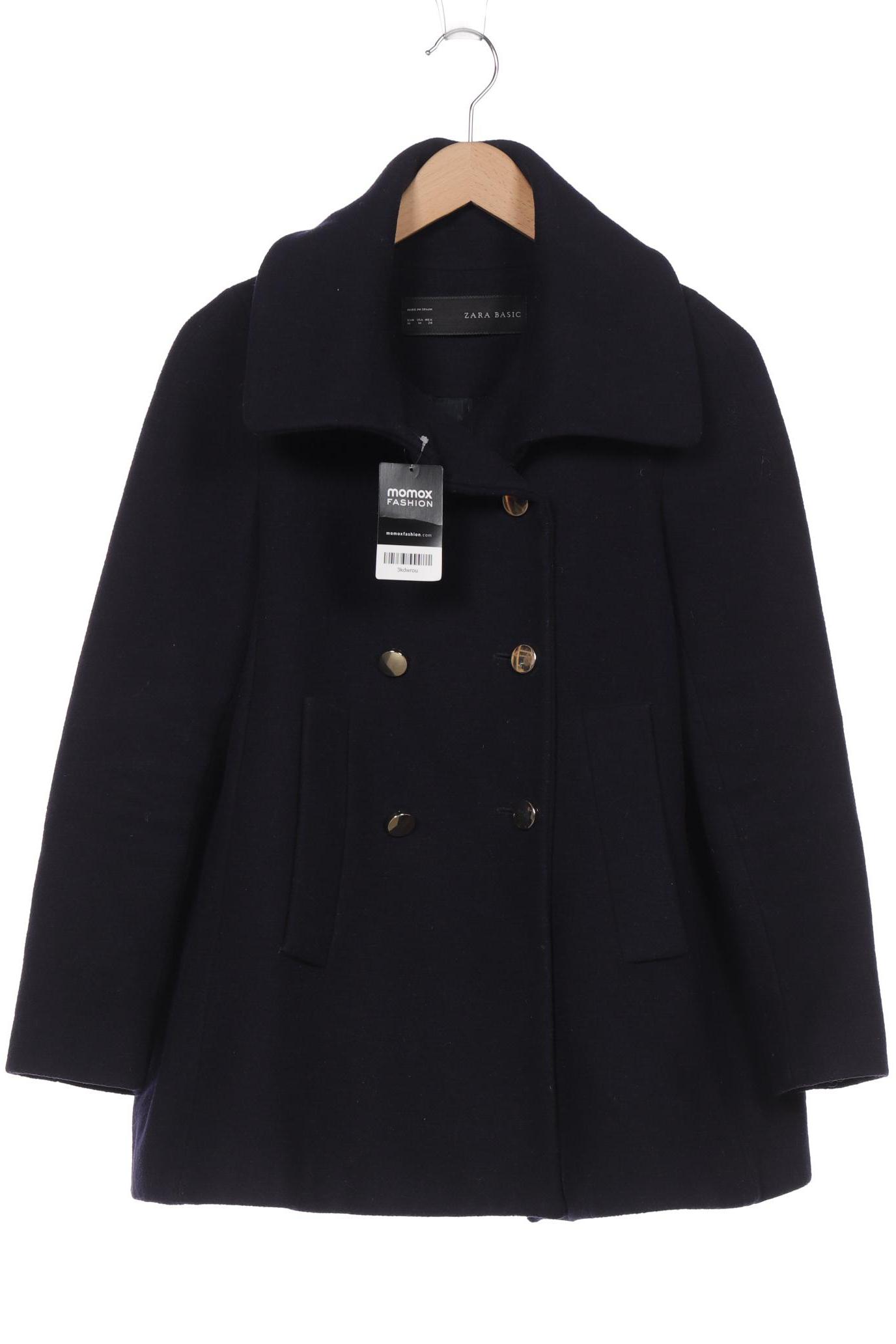 

ZARA Damen Jacke, marineblau
