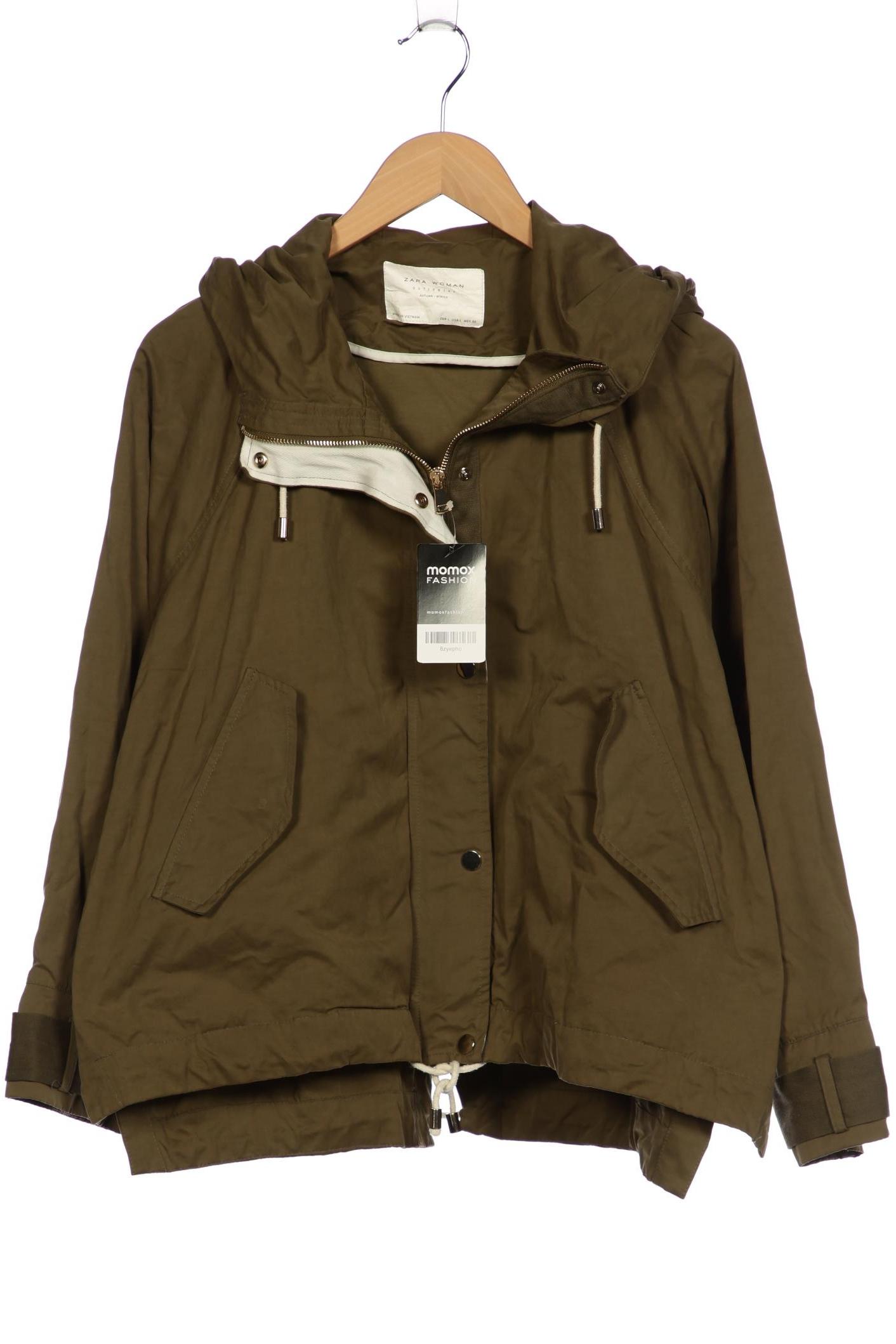 Thumbnail - Zara Damen Jacke, grün, Gr. 42