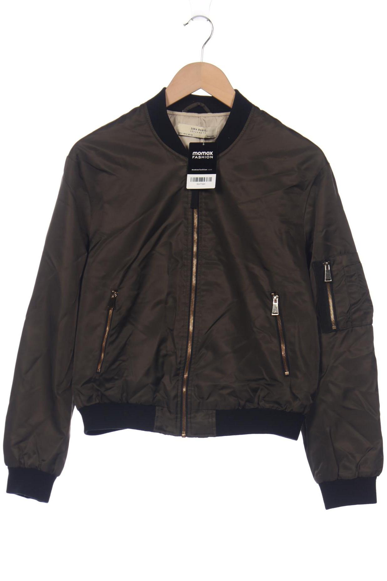 

ZARA Damen Jacke, grün