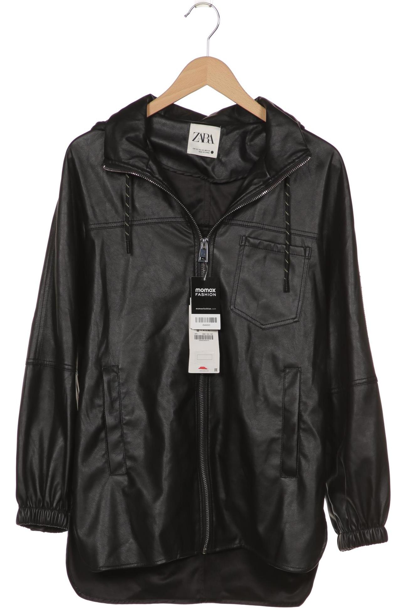 

ZARA Damen Jacke, schwarz