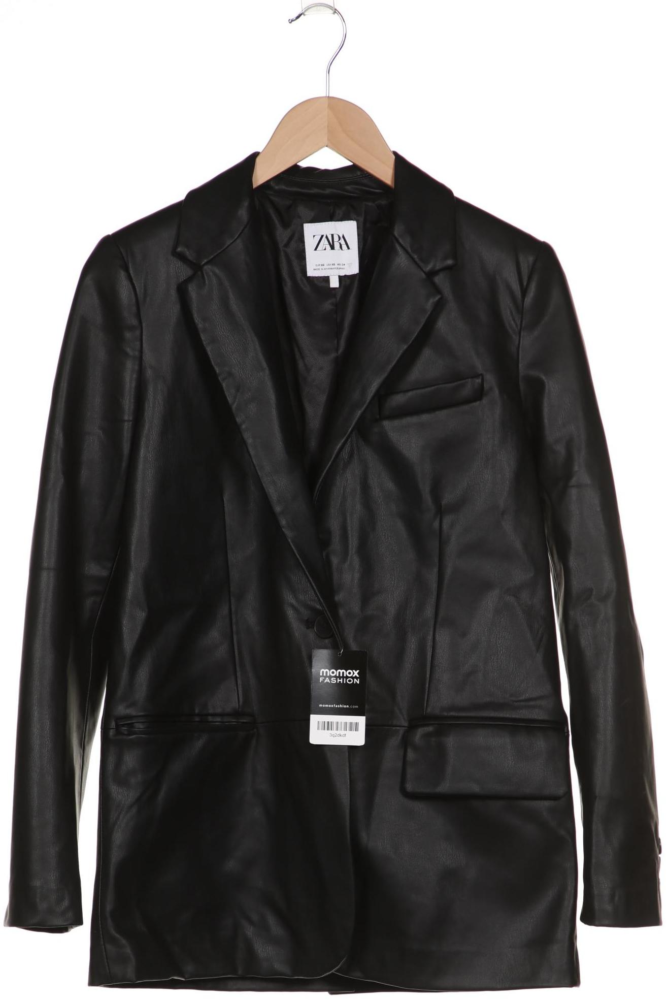 

ZARA Damen Jacke, schwarz