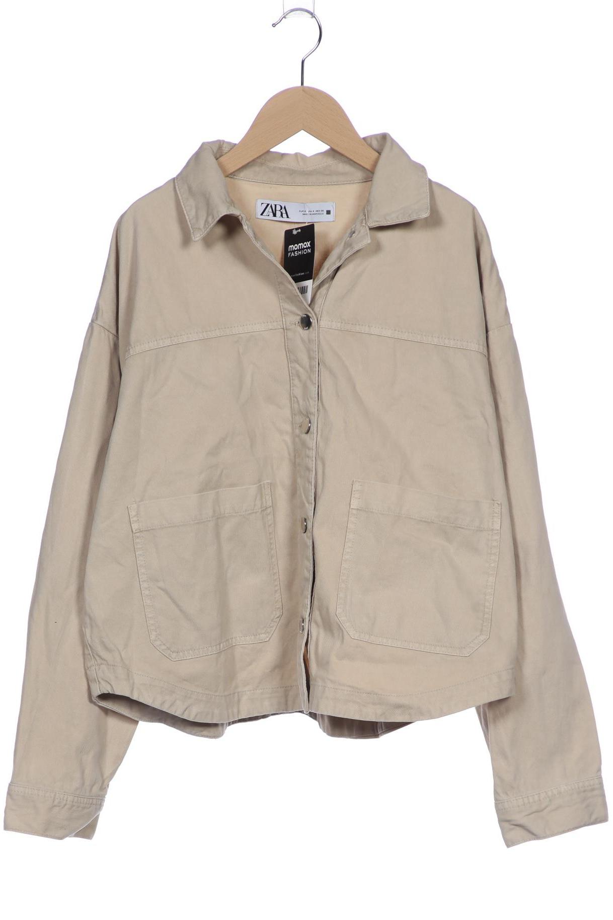 

Zara Damen Jacke, beige, Gr. 36