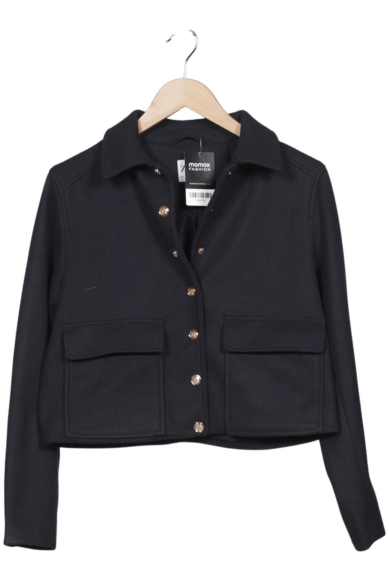 

Zara Damen Jacke, marineblau, Gr. 36