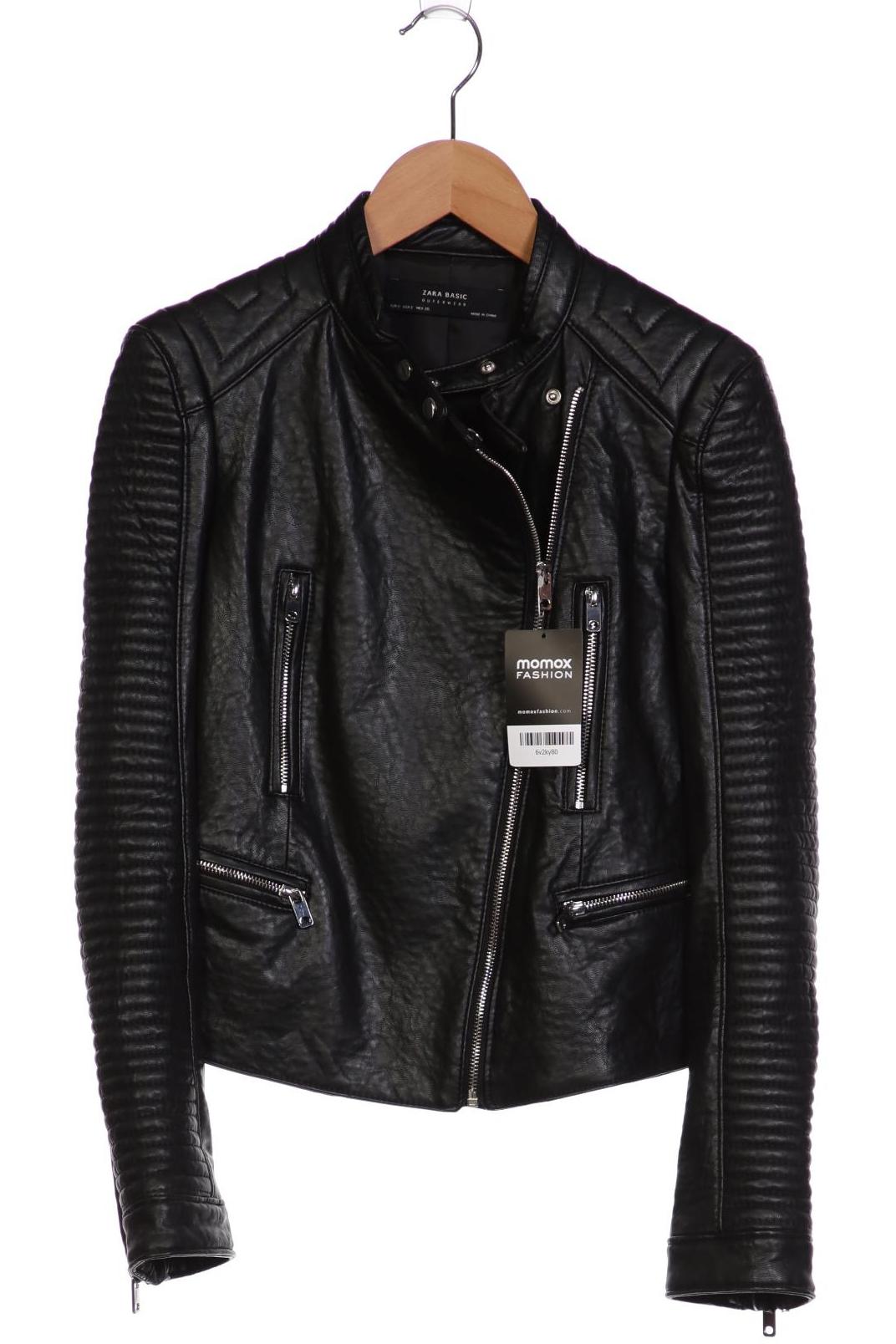 

ZARA Damen Jacke, schwarz