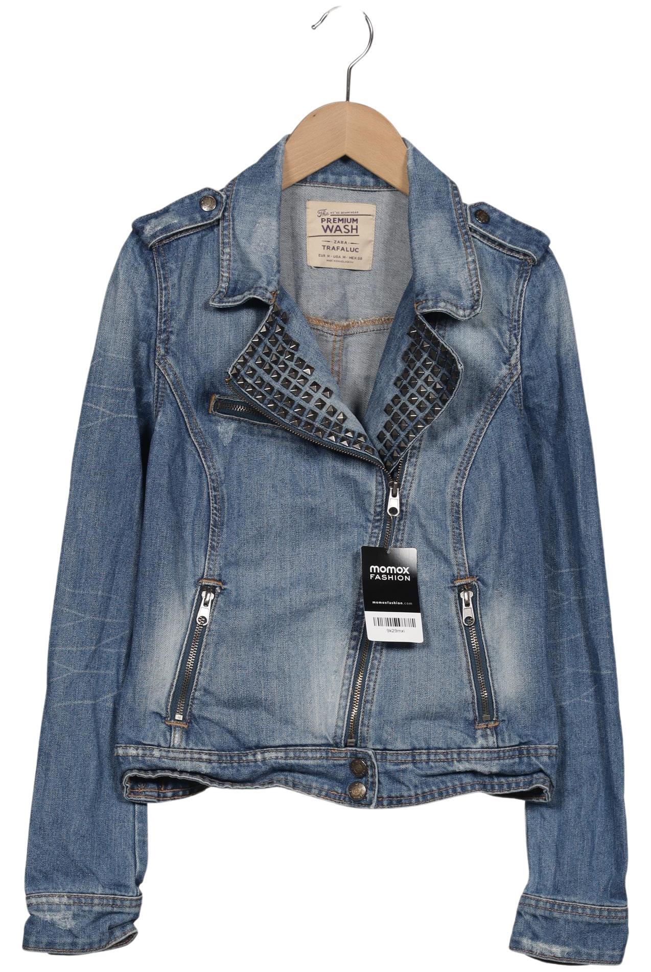 

Zara Damen Jacke, blau, Gr. 38