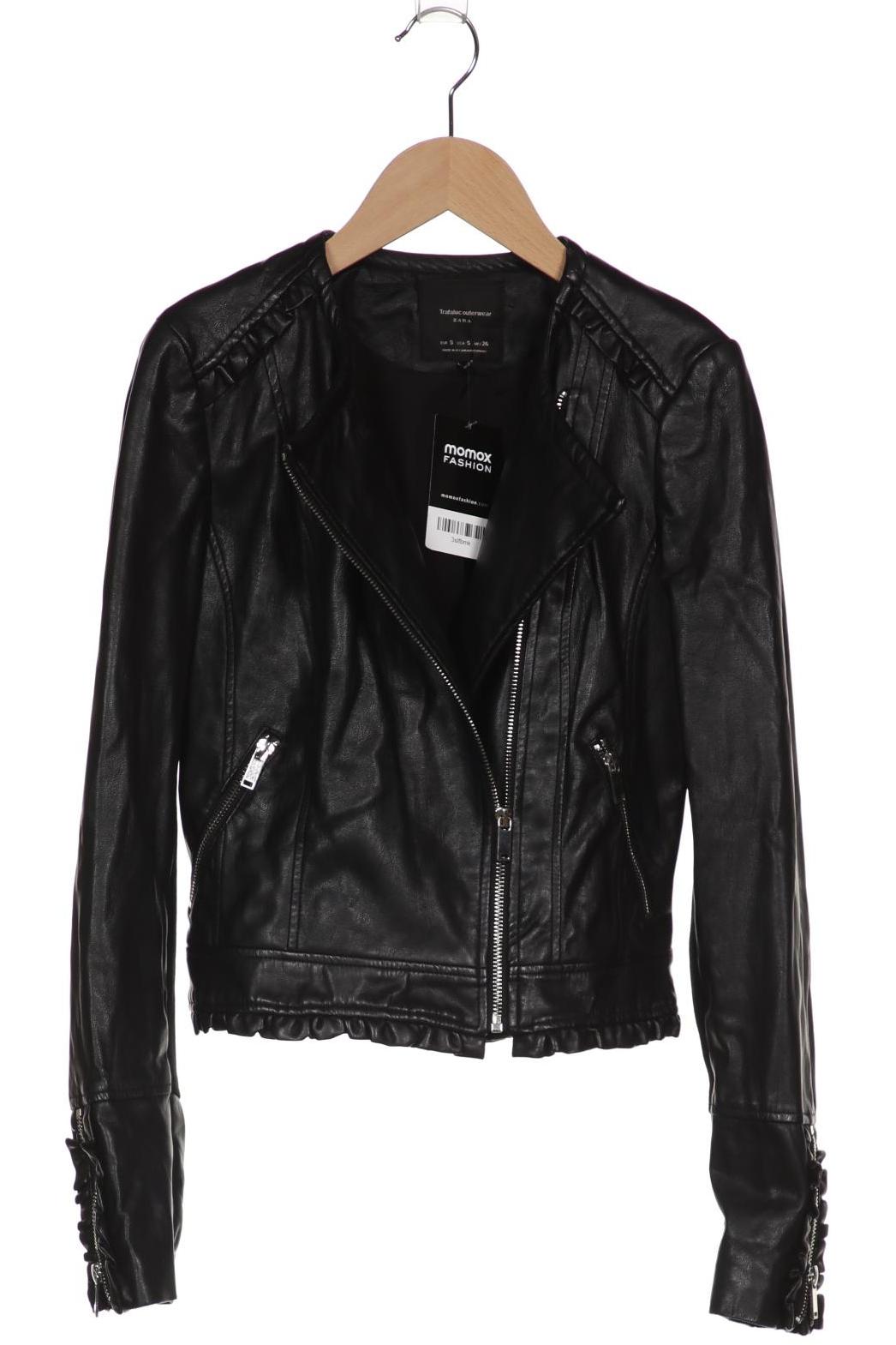 

ZARA Damen Jacke, schwarz