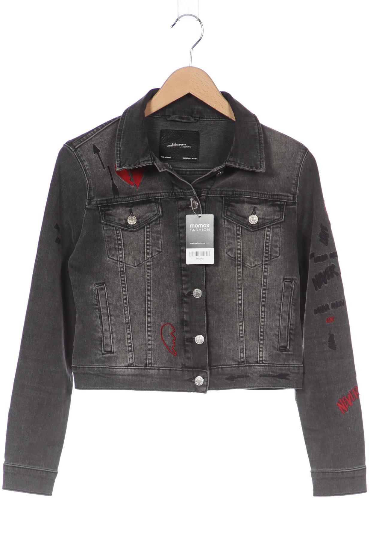 

ZARA Damen Jacke, grau