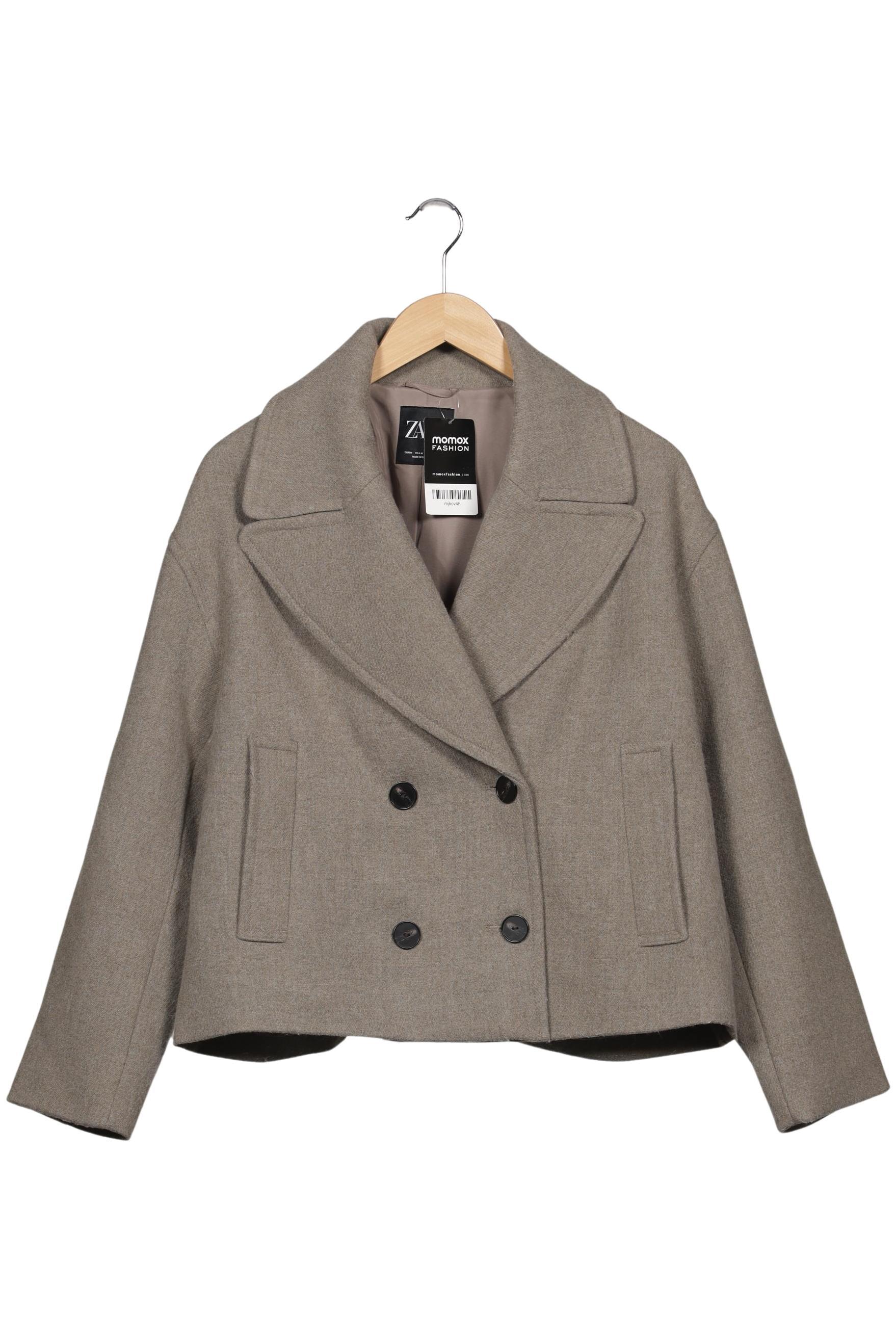 

Zara Damen Jacke, beige, Gr. 38
