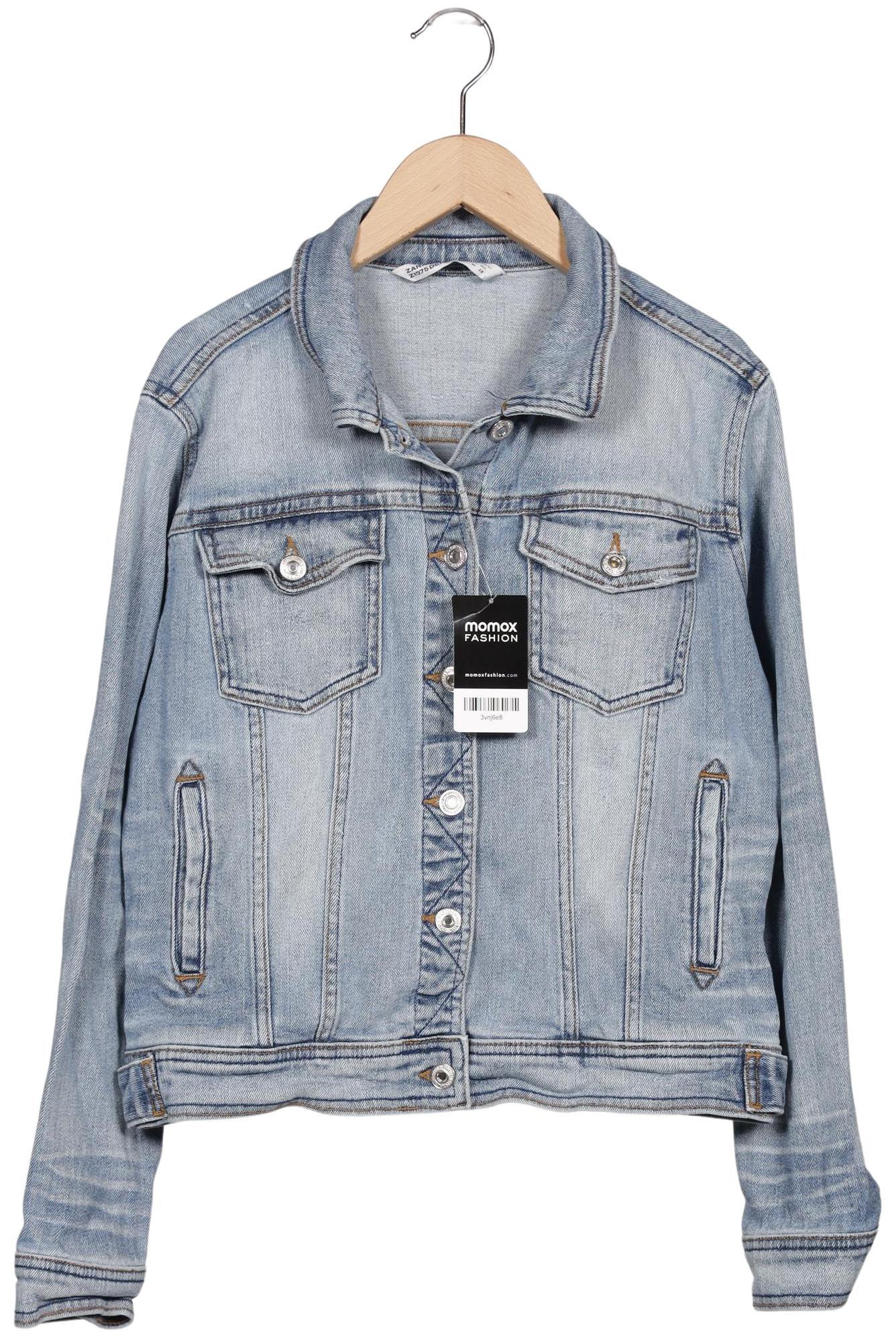 

Zara Damen Jacke, blau, Gr. 38