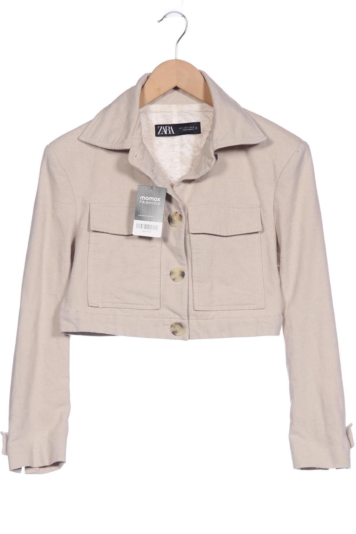 

Zara Damen Jacke, cremeweiß, Gr. 36