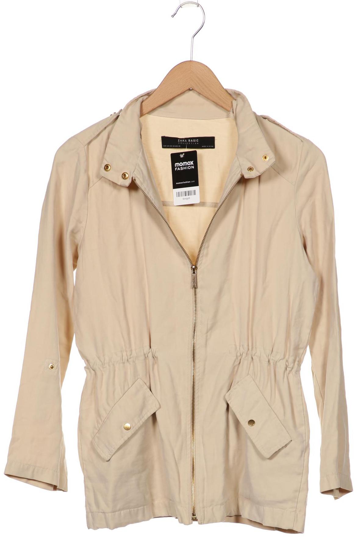 

Zara Damen Jacke, beige, Gr. 34