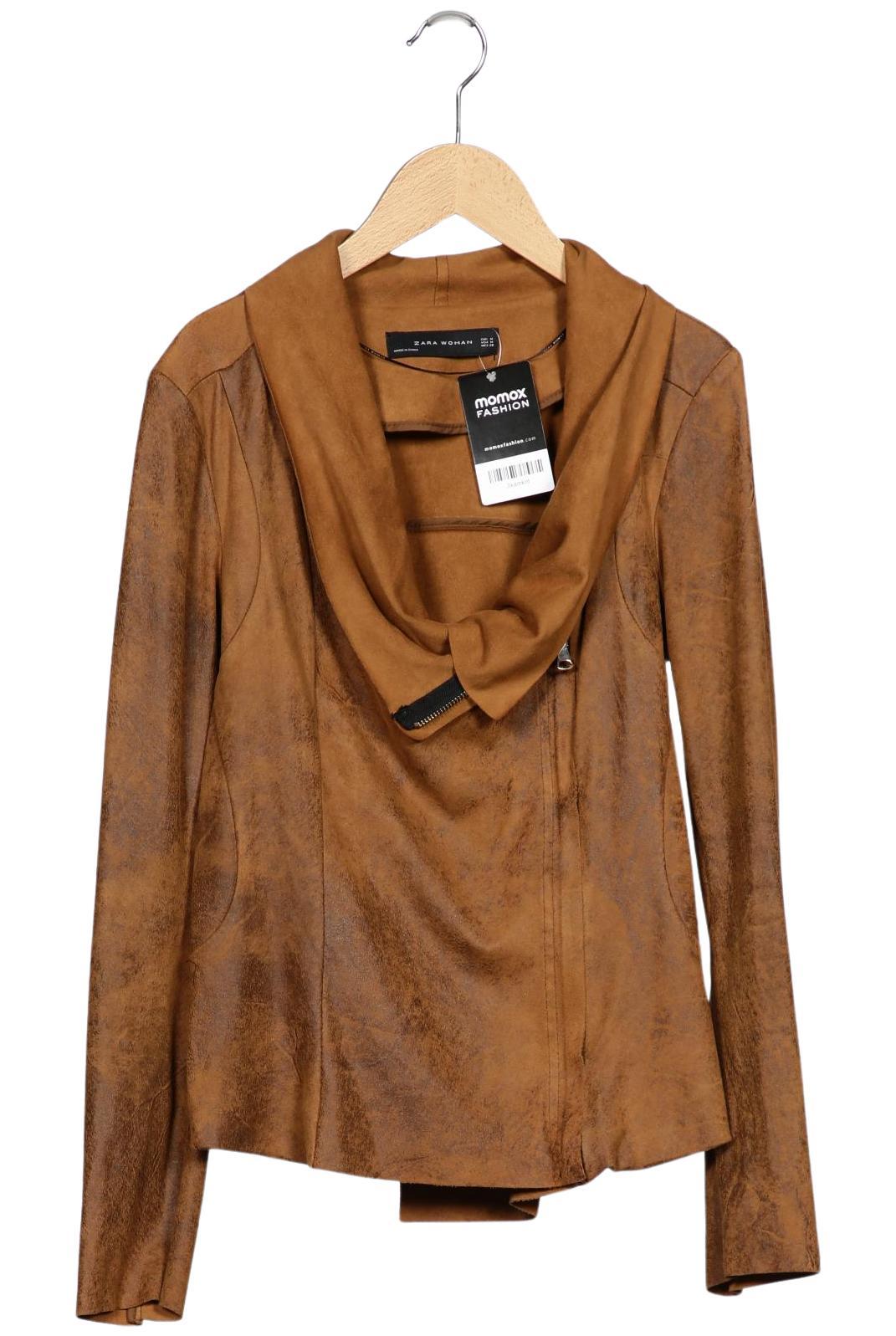 

Zara Damen Jacke, braun, Gr. 38