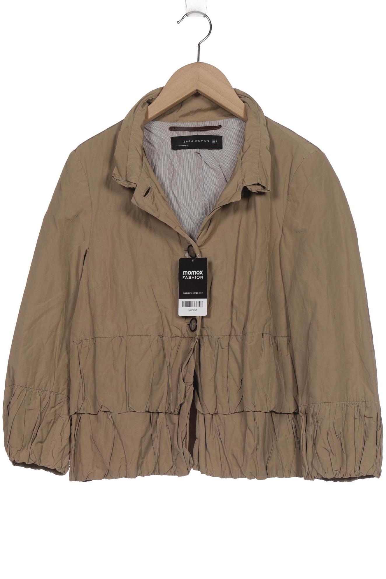 

Zara Damen Jacke, beige, Gr. 36