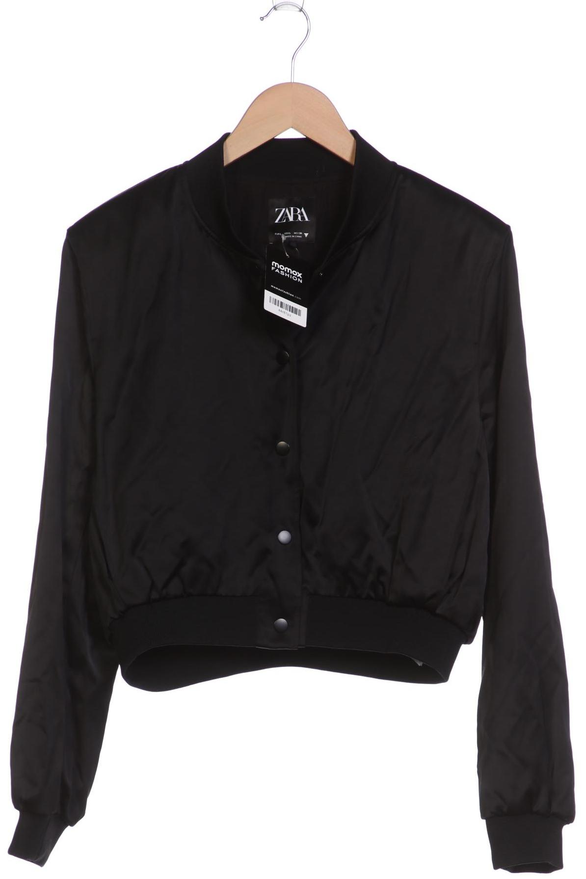 

ZARA Damen Jacke, schwarz