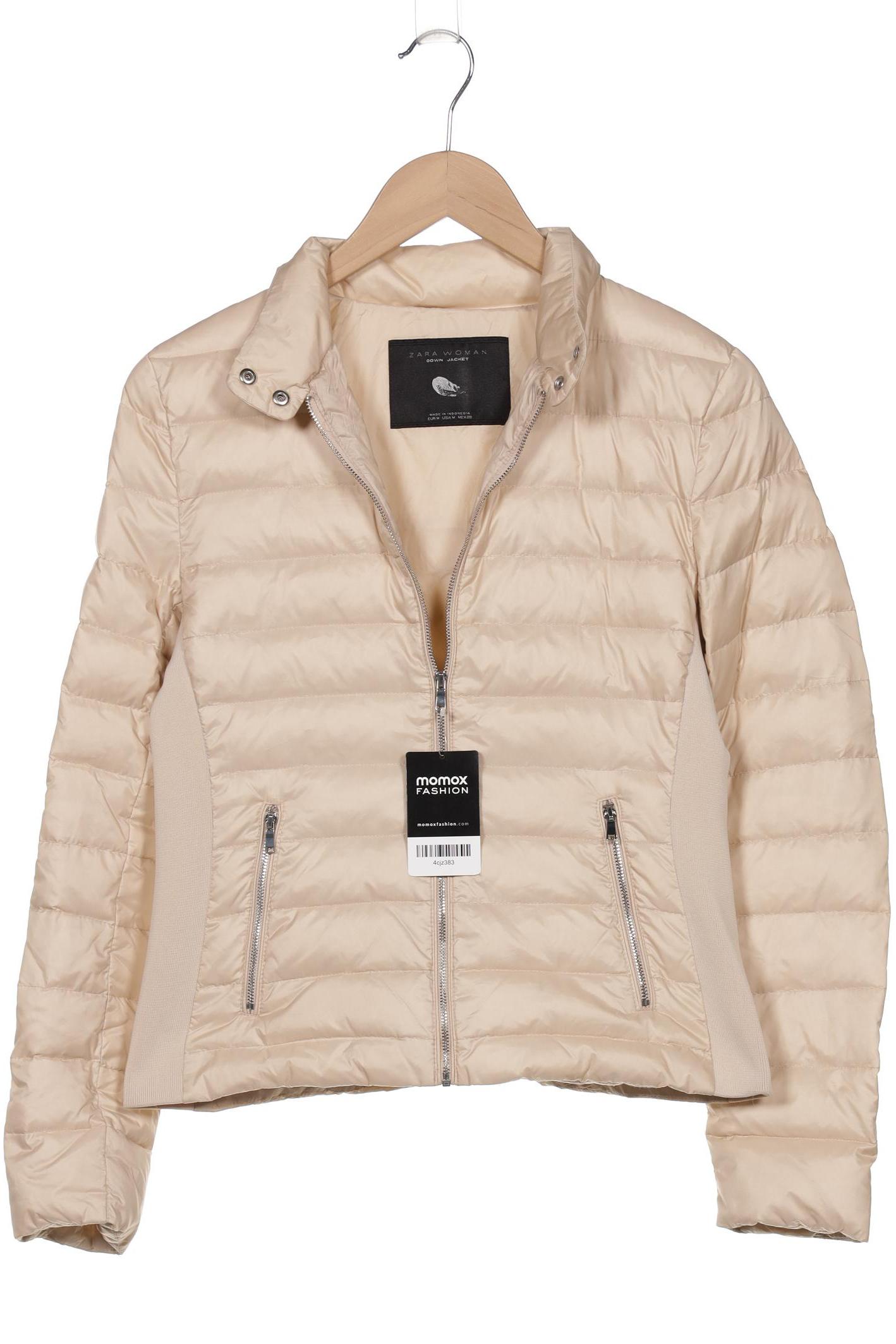 

Zara Damen Jacke, beige, Gr. 38