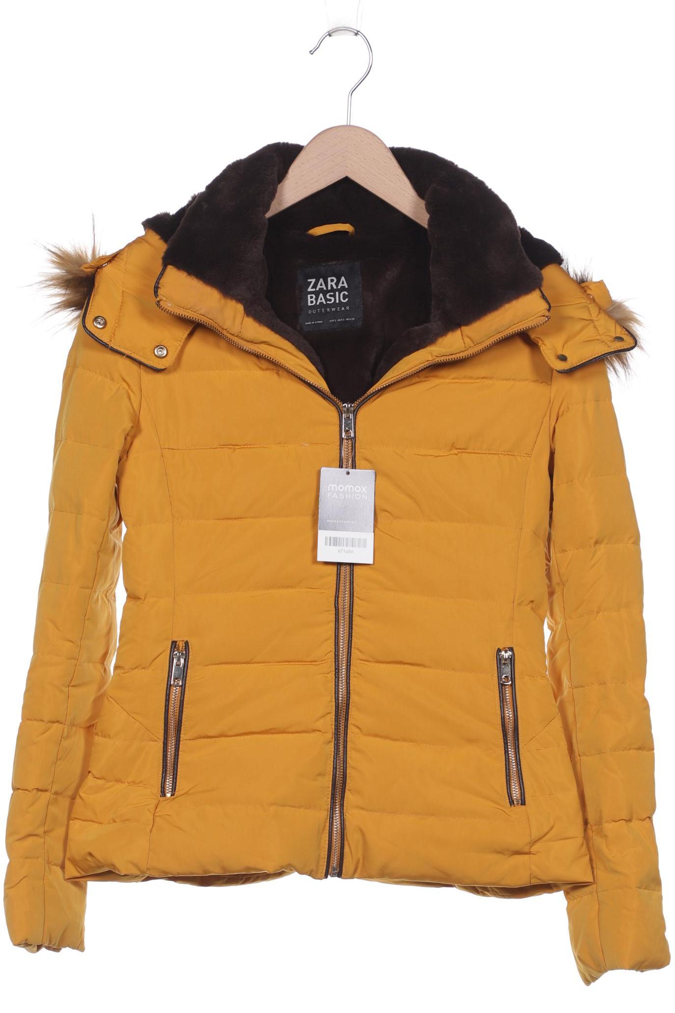 

ZARA Damen Jacke, gelb