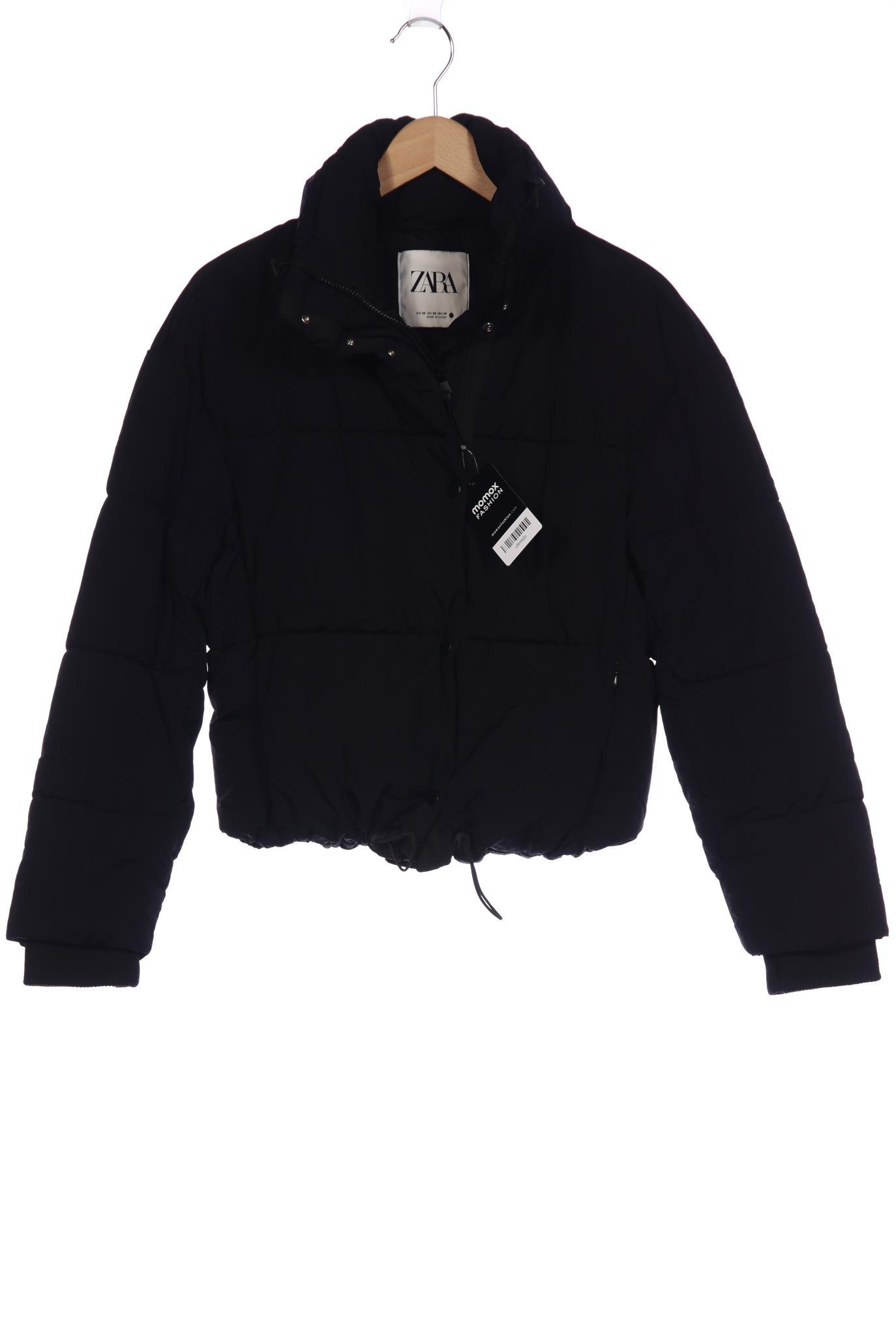 

ZARA Damen Jacke, schwarz