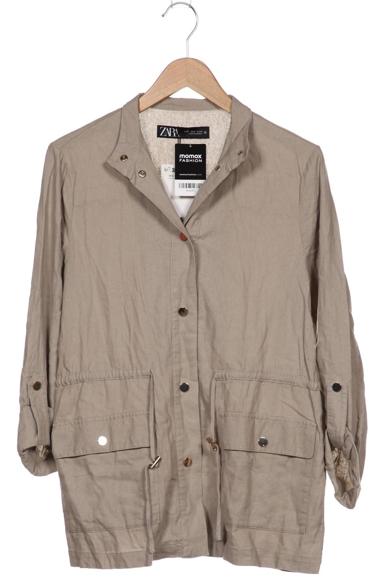 

ZARA Damen Jacke, beige