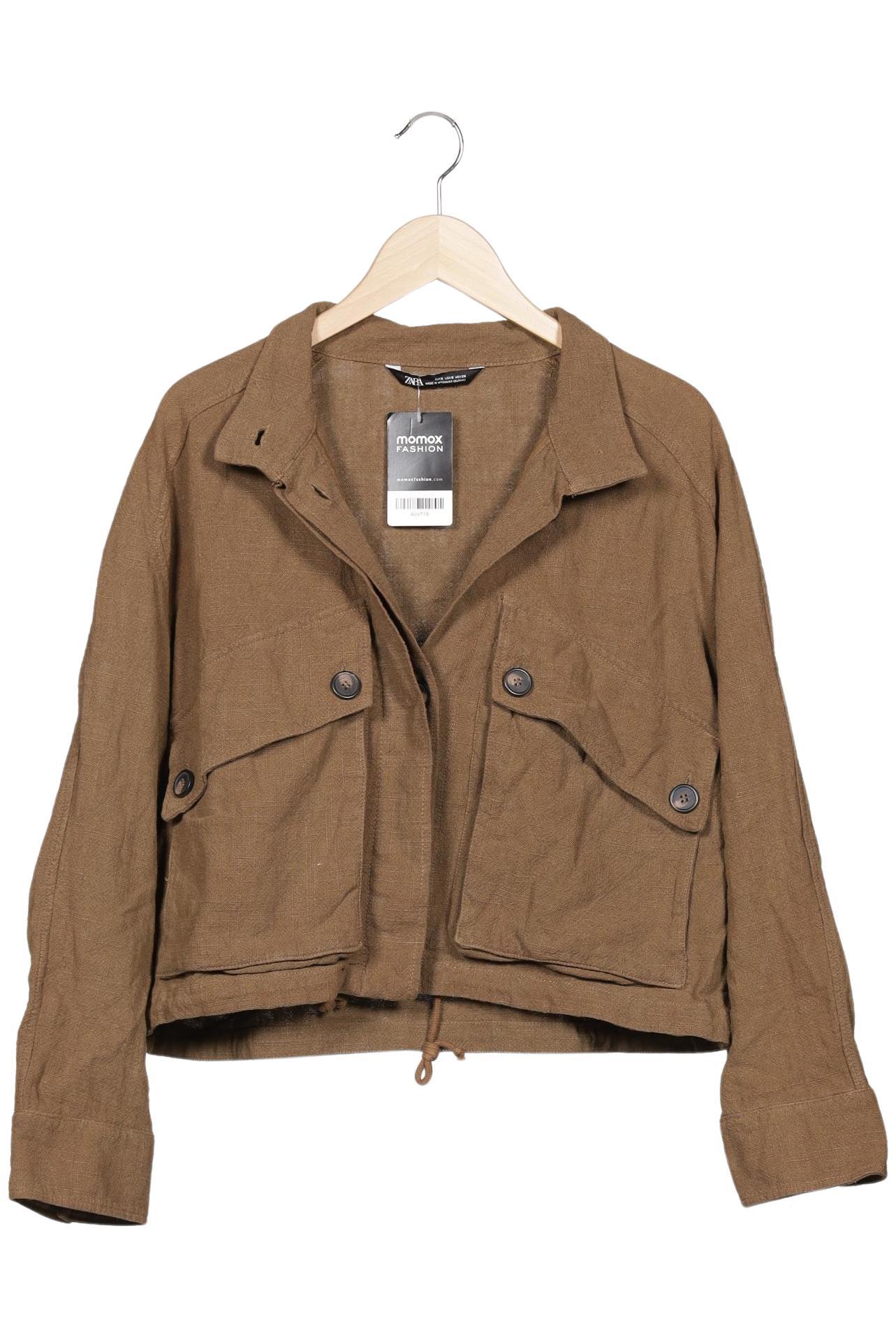 

Zara Damen Jacke, braun, Gr. 36