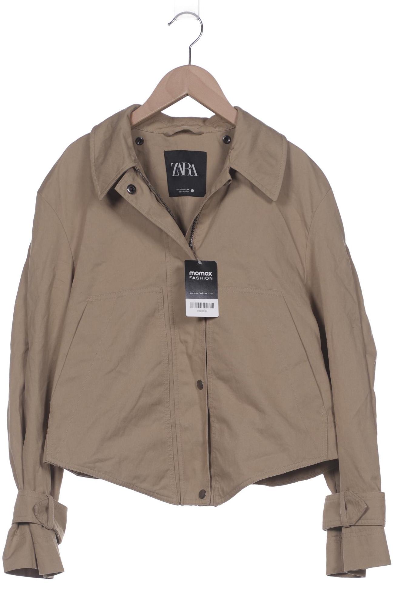 

Zara Damen Jacke, beige, Gr. 36